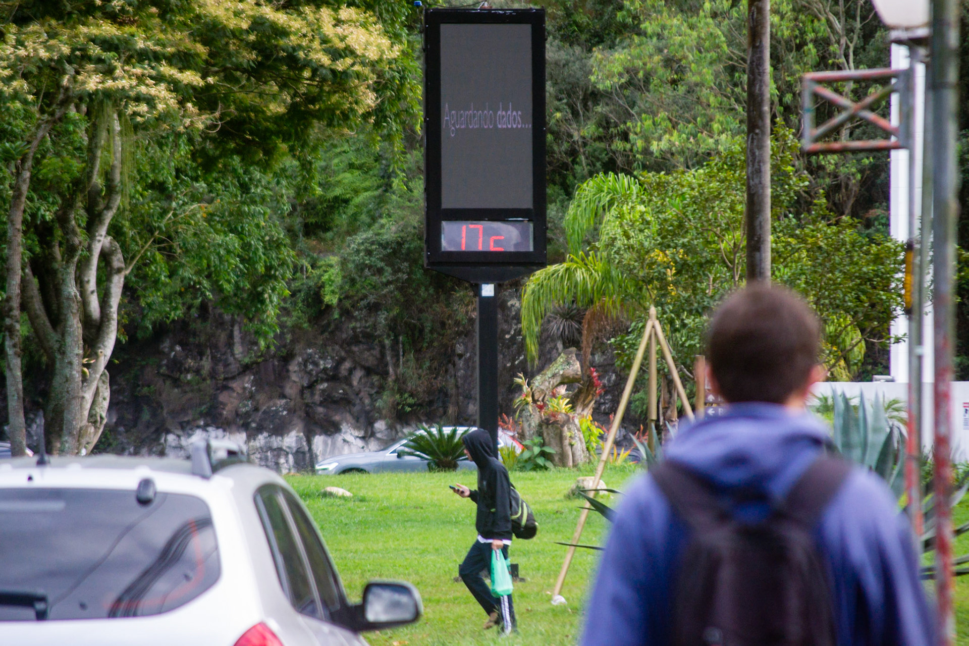 Termômetro registra temperaturas oscilando entre 16°C e 17°C - PETRÓPOLIS (RJ), 17 DE MAIO DE 2023.