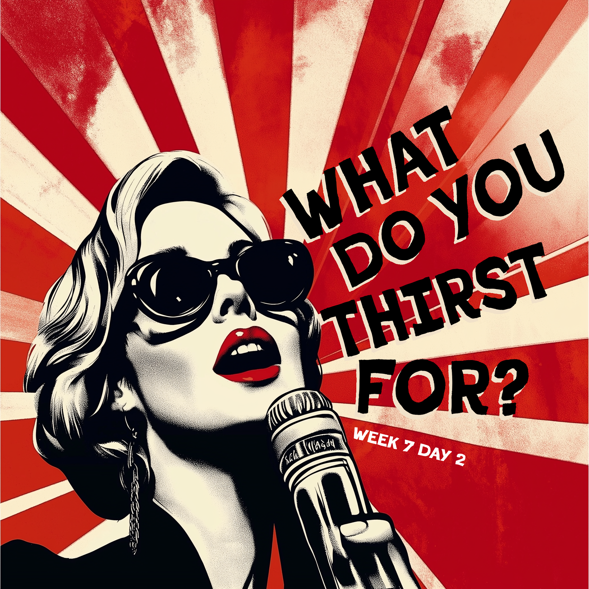 She sings for something water can’t fix.