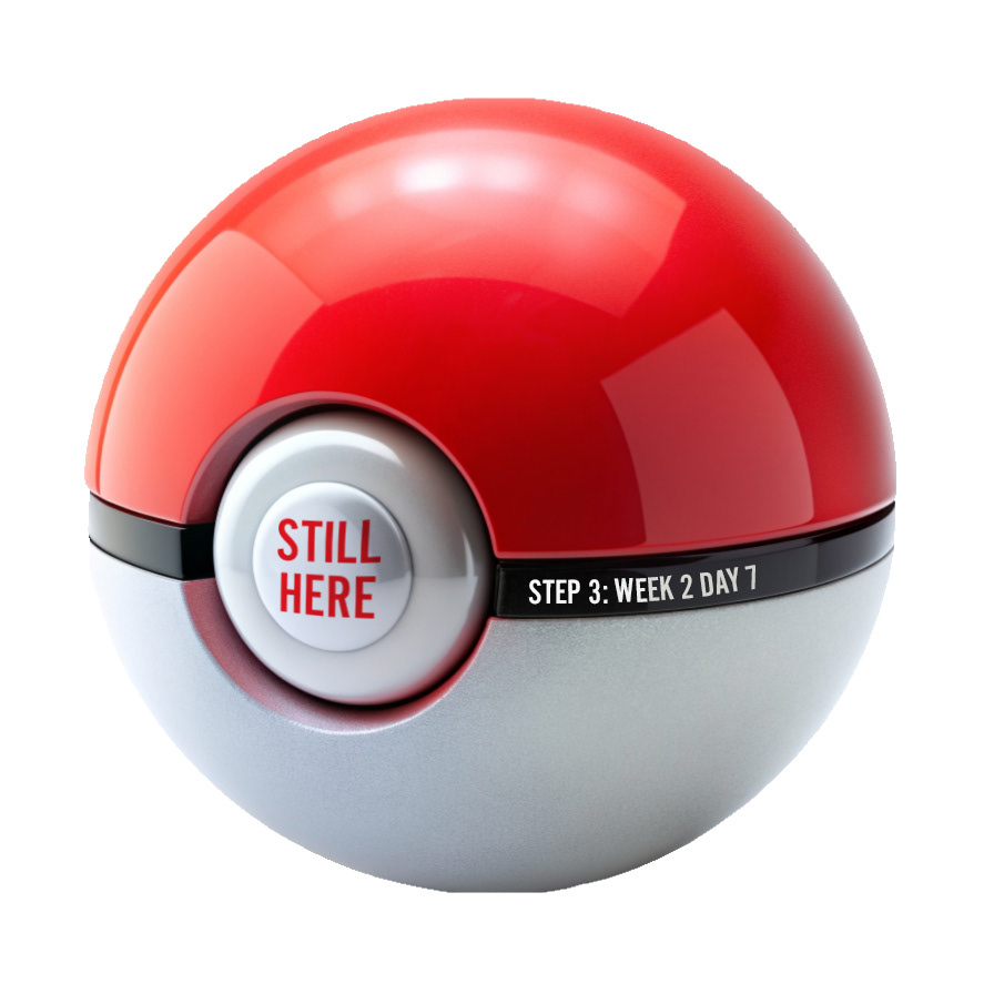 I’ve been caught, called, and carried— not by power, but by grace. Like a Poké Ball, I’m not holding the power… I’m being held. And even after the battles, the backslides, the breakouts— I’m still here. Because He never let go.