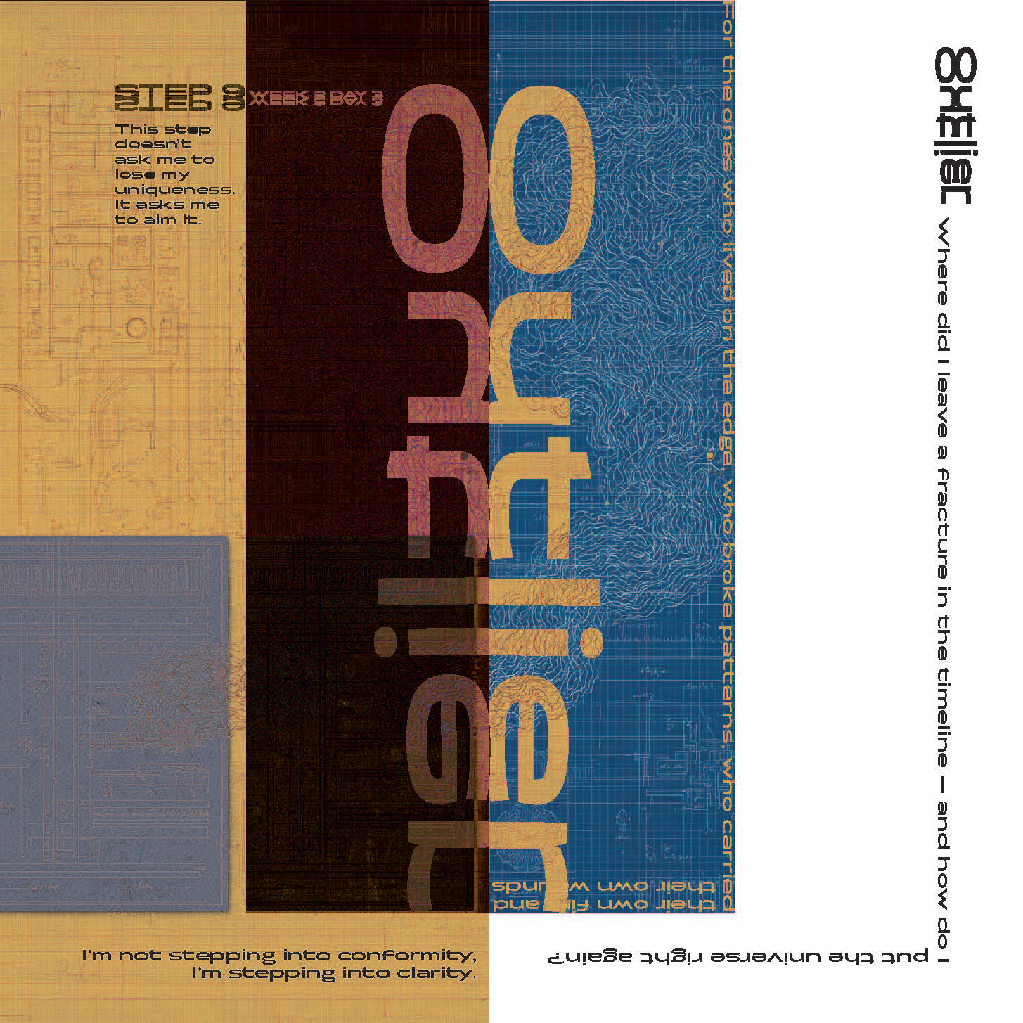 Are you an outlier? I’ve never fit the system. I’ve always been the outlier — the one who saw patterns differently, who lived on the edges, who broke the blueprint without meaning to. Step 9 is where God brings clarity to the fractures I left behind. It’s not about conformity—it’s about honesty. It’s about owning the places where my choices created cracks in relationships, timelines, and hearts… and trusting God to guide me as I repair them. This is recovery. This is spiritual alignment. This is me stepping out of survival mode and into clarity.