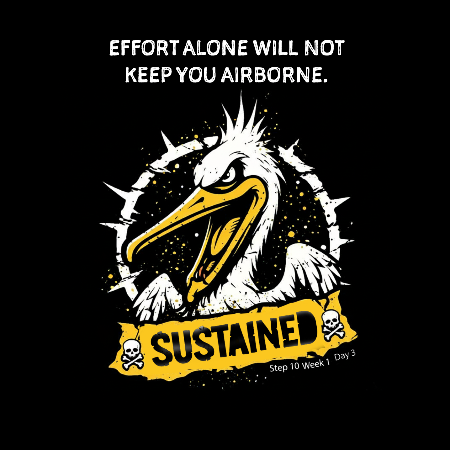 The pelican has long symbolized a life sustained by sacrifice rather than strength. In Step 10, it becomes a confession of dependence—reminding us that freedom is not managed, but received through grace.