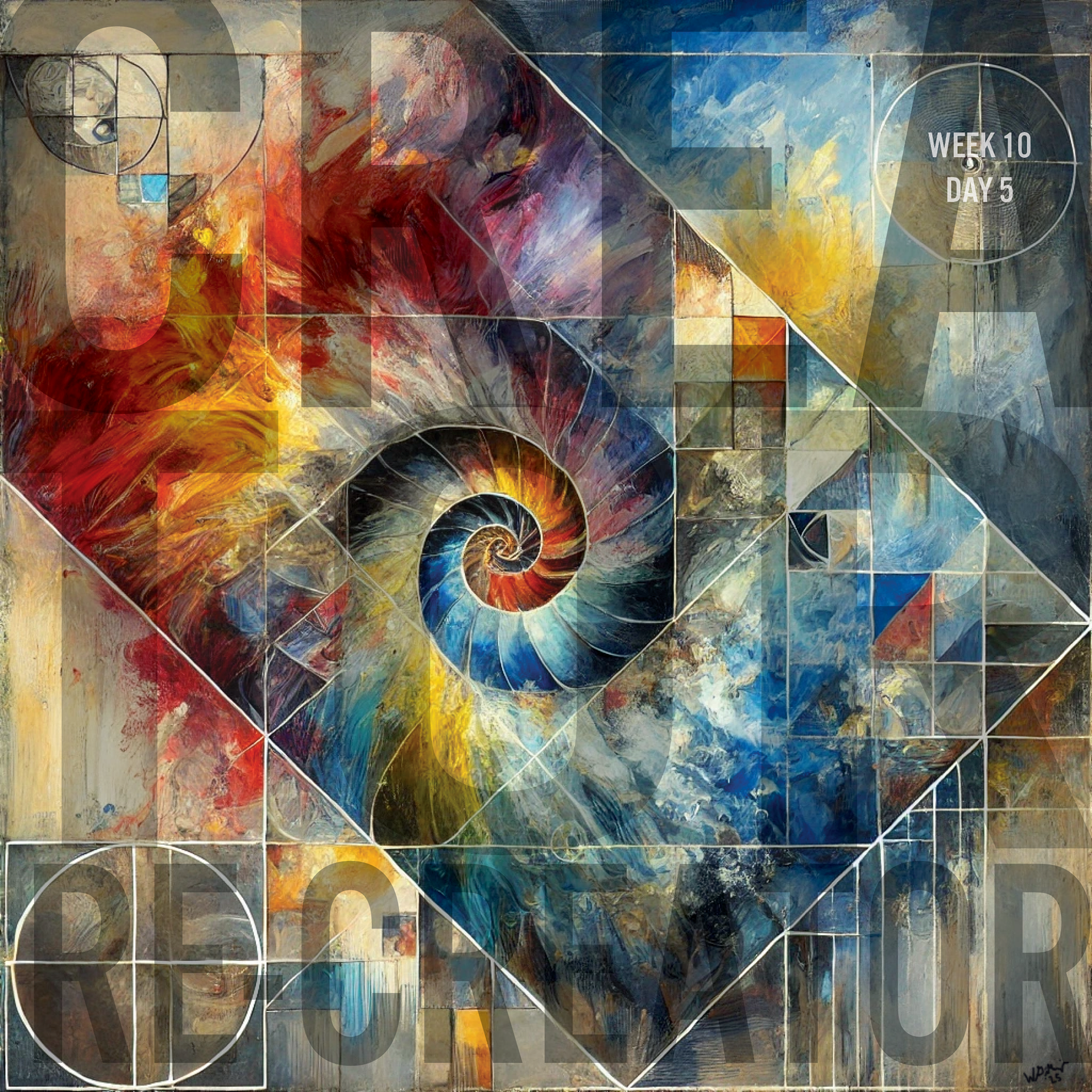 Held in the Spiral He is the still point in the spiral of stars, the whisper beneath the thunder of worlds. What we call chaos He calls becoming. What we call ruin He rebuilds in rhythm. The unseen patterns sing: All things hold in Him.