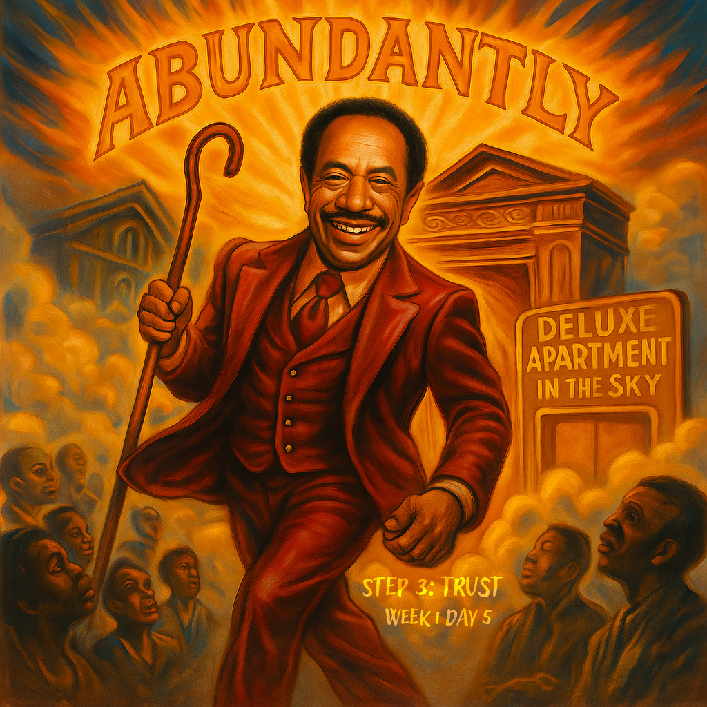 Movin’ on up, to a deluxe apartment in the sky? Jesus paid that lease—with His life.