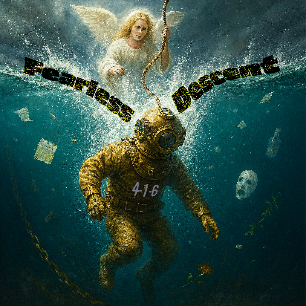 Trust the unseen hand guiding you through your darkest depths.
