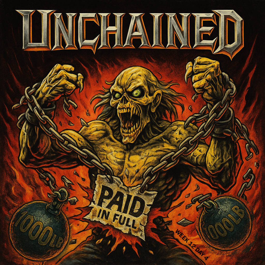 Iron breaks like brittle glass when Love strikes the shackle-pin. Freedom bought in scarlet coin sets ruined hearts to roar again. Sin once held the title deed— the Cross stamped PAID and gave it back. Now every step in Spirit-wind rings louder than the clamor of the past.