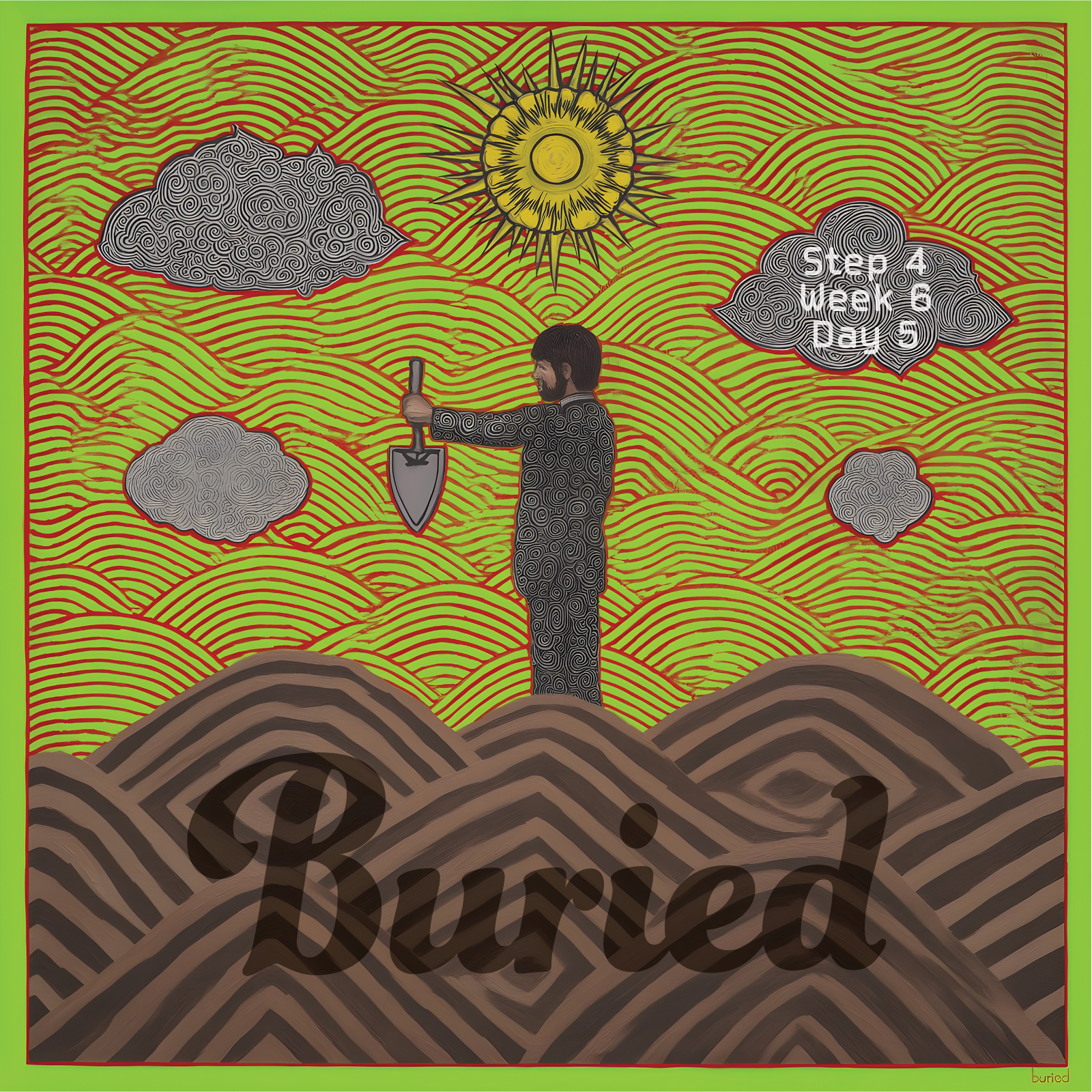 Don’t keep digging up your sinful nature. Let it stay buried.