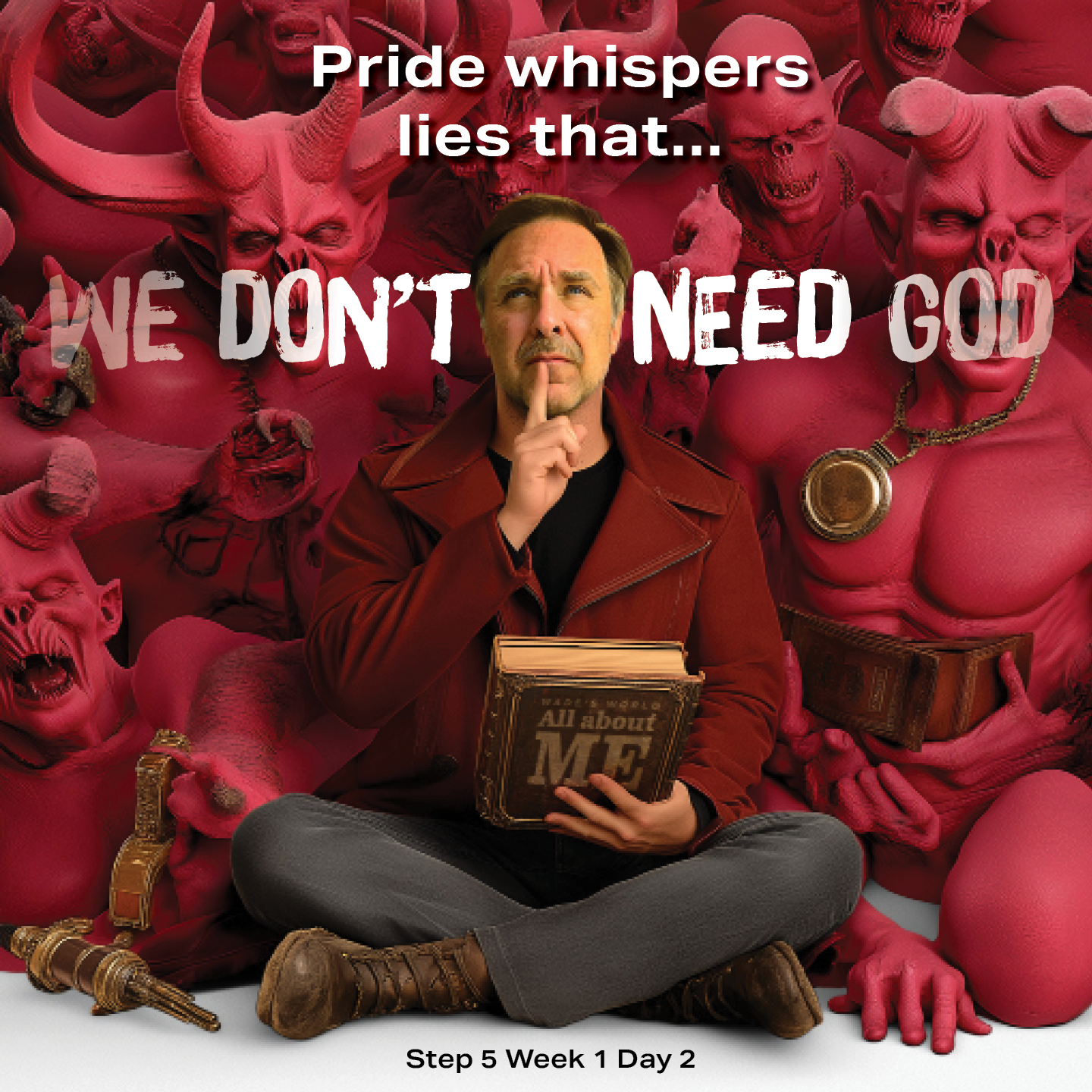 Pride is the illusion of balance—the lie that good and evil weigh the same. But in God’s reality, light is not half of a circle, it is the whole. Pride splits what was never meant to divide, inventing its own physics: equal and opposite reactions to justify rebellion. Yet grace is not reaction, it is interruption—God collapsing the false symmetry and remaking the universe around the cross.