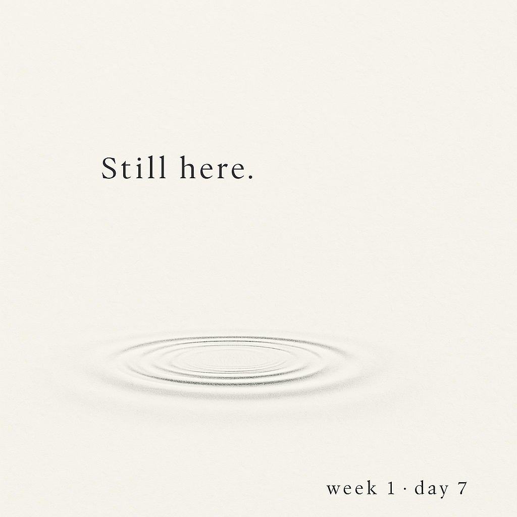 Consistency. Keep coming back