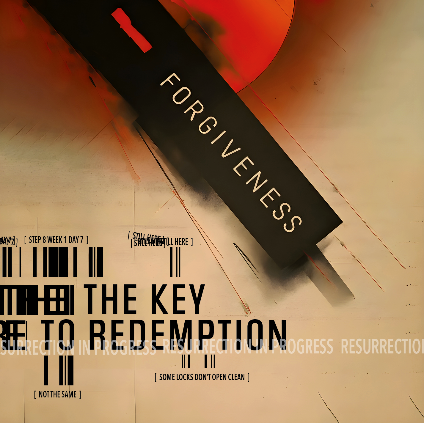 'm not healed - I'm hanging on. Redemption's not for the already good - it's for the still broken, still bitter, still breathing. I'm still hear - and that means the door isn't done opening.