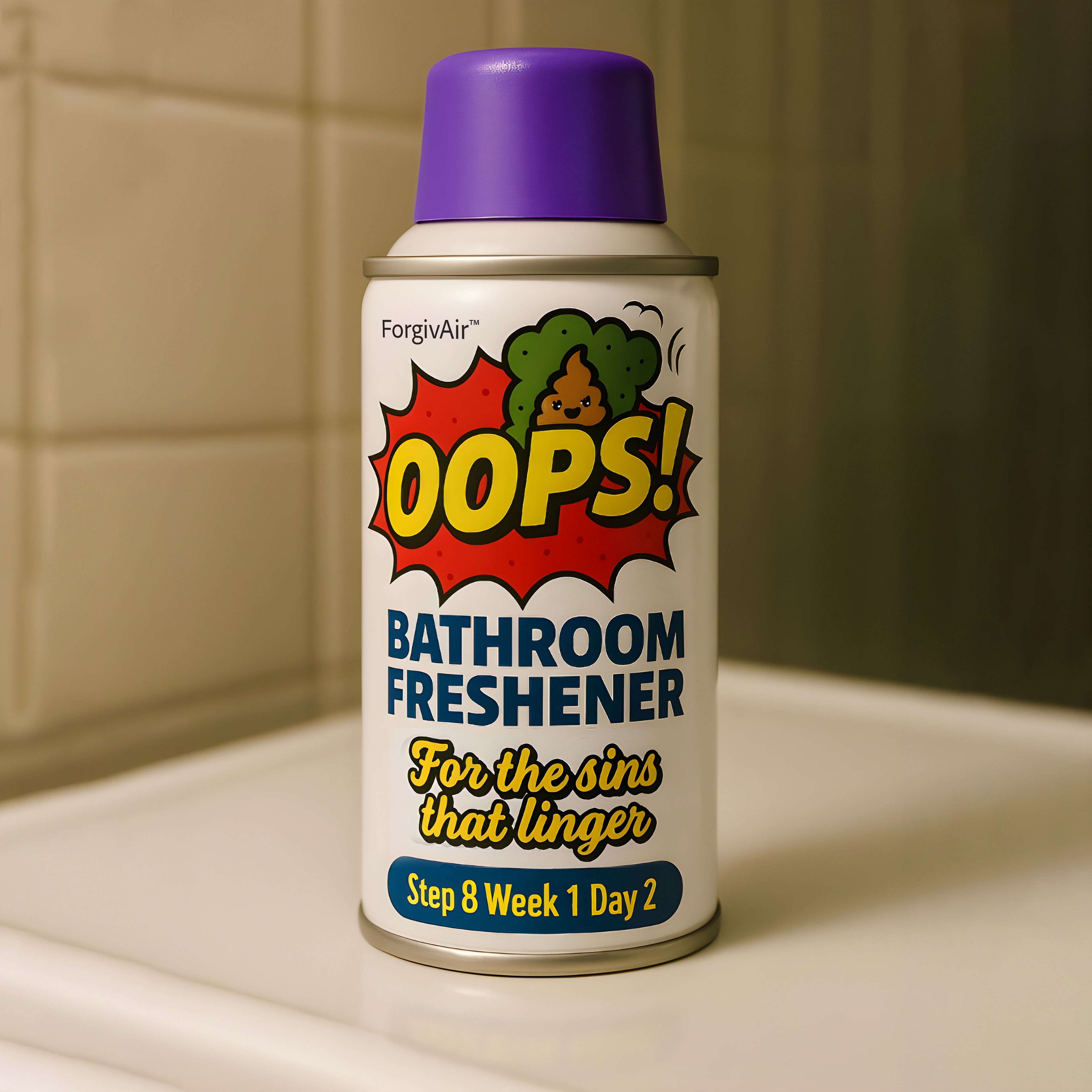 Eau My God! Forgiveness Is Like Bathroom Spray.  Because let’s be honest when something stinks, everyone knows it. Unforgiveness is the same way. It lingers. It fills the room long after the moment’s gone. You can try to ignore it, hold your breath, or blame someone else for the smell… but it doesn’t leave until grace enters the air.  Forgiveness doesn’t pretend it never happened it just overpowers what’s rotten with something better. Jesus didn’t Febreze the cross; He absorbed the stench of sin and replaced it with peace.  That’s divine air freshener. That’s reconciliation. And that's the only spray endorsed by the Holy Spirit.