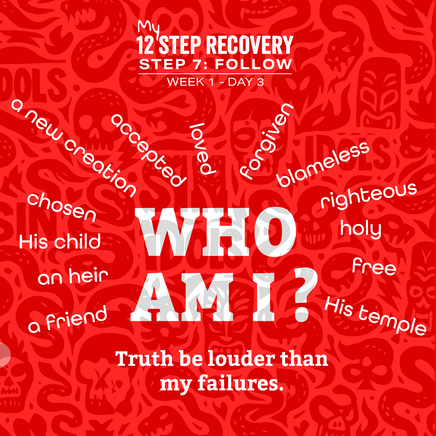 It’s easy to accept being loved and forgiven I’ve seen that in moments when I least deserved it. But it’s hard to accept being blameless or righteous. I still see my flaws, the things I wish I could undo, and it makes it hard to believe God could see me that way. It’s also hard to feel holy when I still slip, still chase old patterns. But maybe that’s the point that my identity isn’t about how I feel, it’s about what He’s already done. I’m learning to let His truth be louder than my failures.