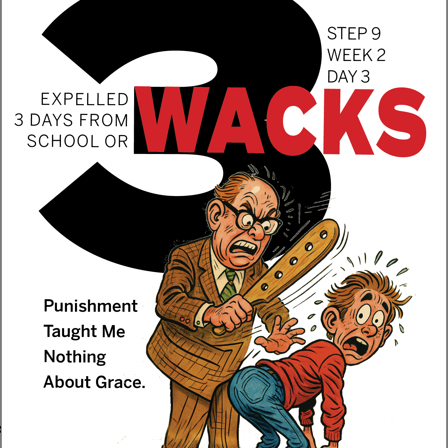 When I look back at my story of forgiveness, healing, and Christian recovery, my mind goes straight to high school — the place where I first learned fear, not grace. The environment that shaped my early faith journey wasn’t about restoration; it was about punishment. Break a rule, expect pain. That was the culture… not biblical forgiveness, not spiritual healing, not heart transformation.  In 1985, when they were filming Hoosiers, they wanted us to look like 1950s kids — buzz cuts and all. Me and my buddy weren’t doing that. So we skipped school and went to Lafayette Square to watch Breakin’ 2: Electric Boogaloo. It felt carefree, harmless — the kind of teenage moment you laugh about.  But when the school found out, everything shifted. We were dragged into the vice principal’s office and given two choices: • Get expelled for three days • Take three hits with a wooden paddle — “the board.”  We chose the board. No conversation. No curiosity. No compassion. Just impact discipline. No restoration, no grace, no opportunity to confess — only fear.  Looking back now, through the lens of my 12-Step recovery, I see it clearly: that moment didn’t teach me forgiveness. It taught me compliance. It taught me hiding, shame, and self-protection. It taught me that mistakes deserve punishment, not mercy. And fear might change behavior, but it never heals the heart. Only Jesus, only biblical forgiveness, only spiritual restoration does that.  Now, as God continues rewriting my story through this healing journey, I’m learning the difference between punishment and real forgiveness. Between fear and freedom. Between hiding and confession. Between surviving and actually being made new in Christ.  I never saw forgiveness practiced growing up — but God is teaching it to me now. Slowly. Deeply. Supernaturally.