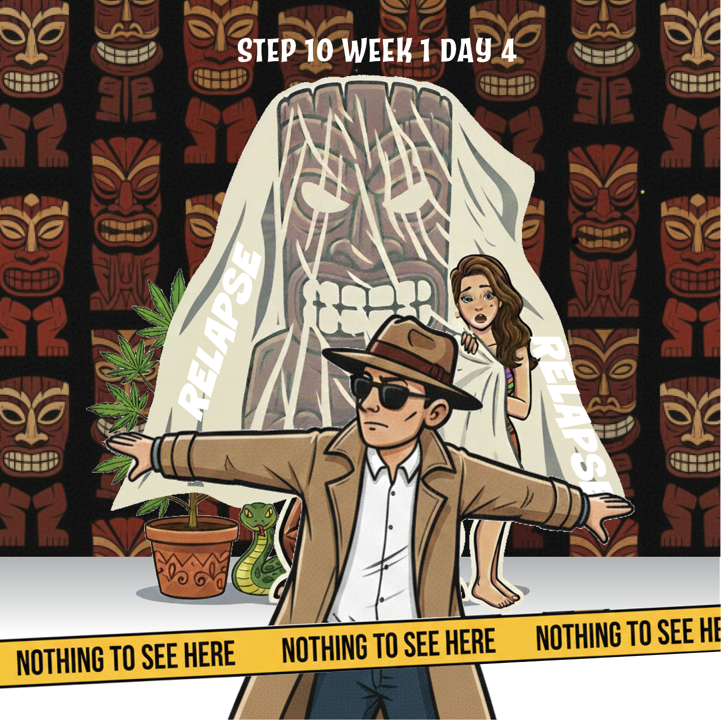 I learned how to look healed while keeping things wrapped up. Step 10 isn’t about perfection— it’s about lifting what I’ve been hiding before it takes root again.