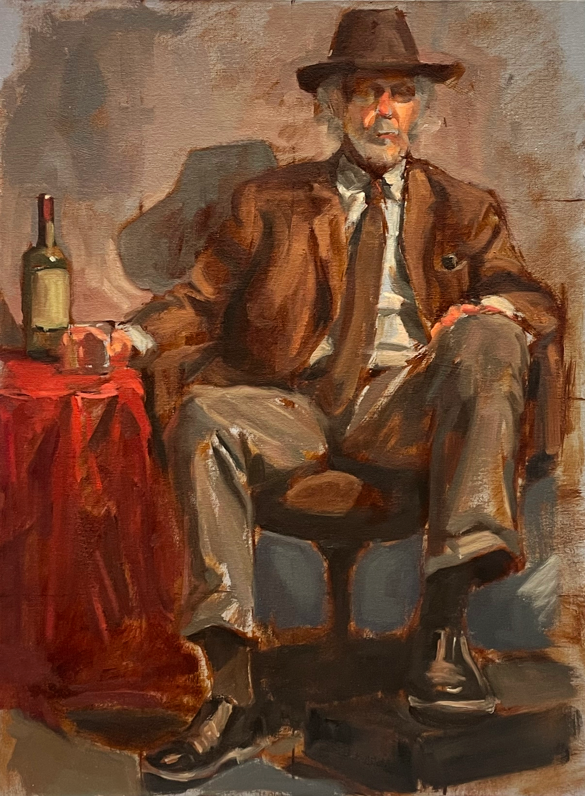 Oil on canvas, 18" x 24"