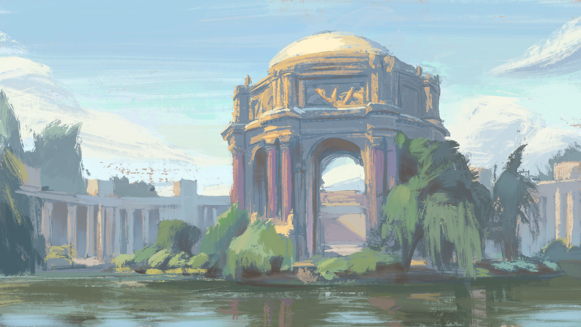 Plain air, Procreate