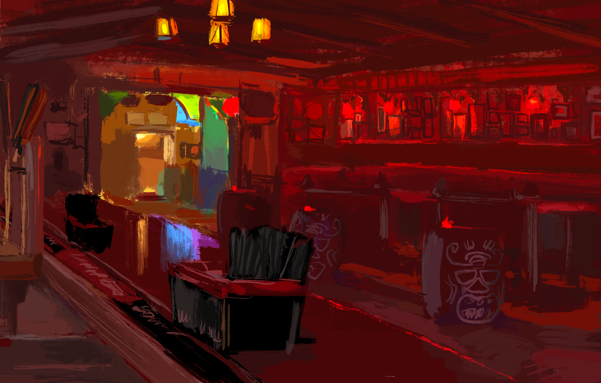 Plain air, Procreate