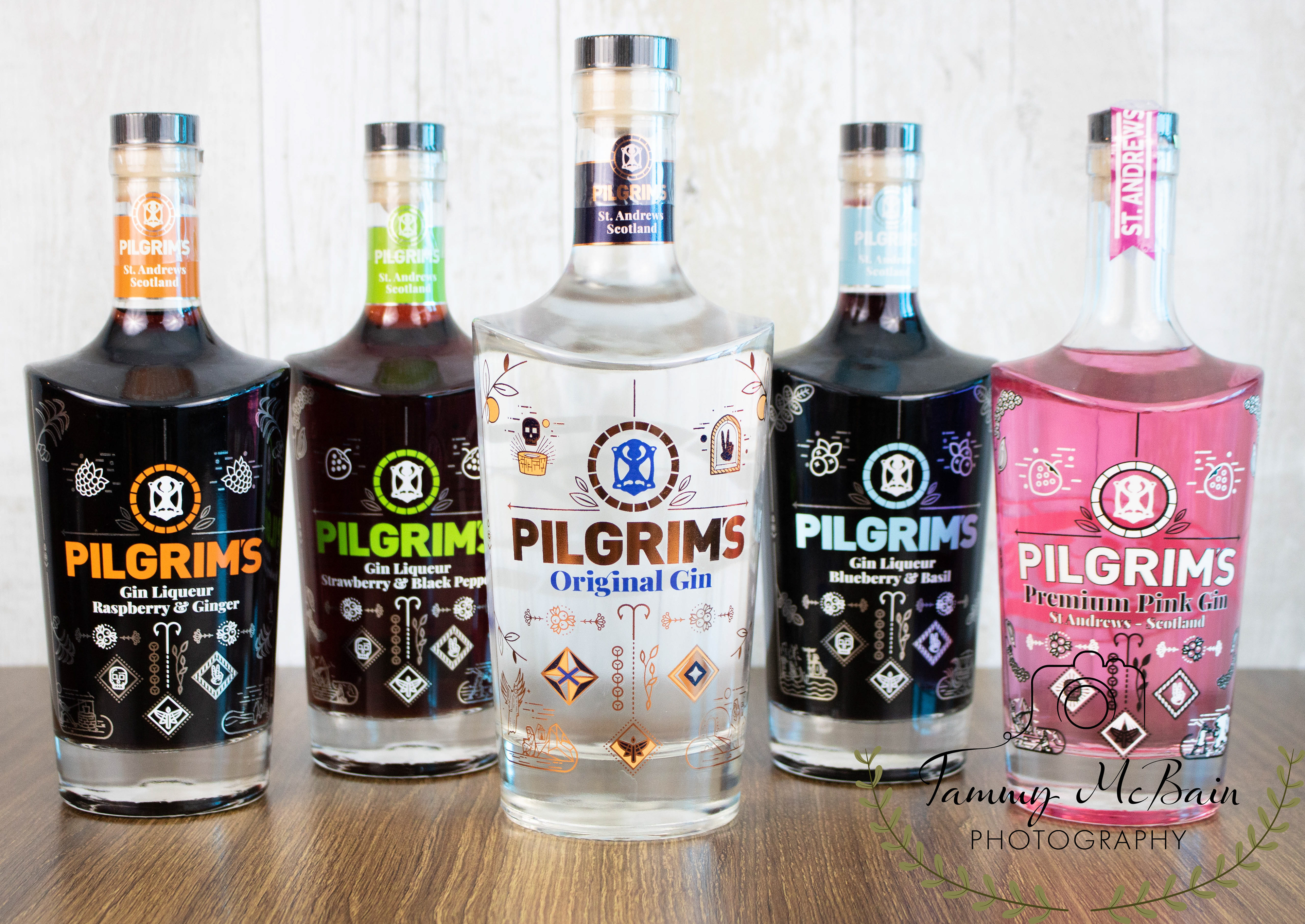 Pilgrims Gin range - The Larder