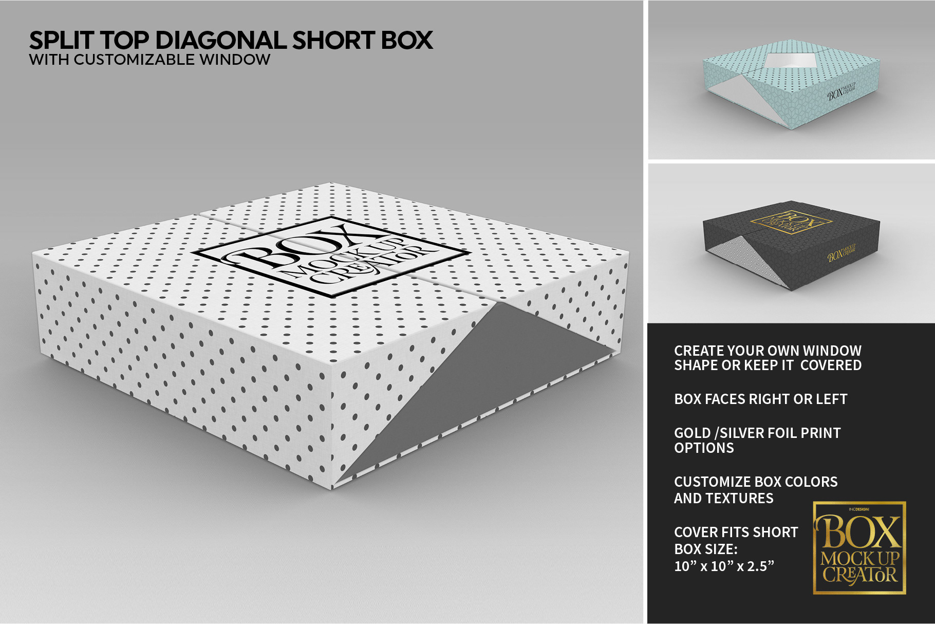 Box creator. Square lightbox Mockup. Covered Box Mockup. Creative Square Box.