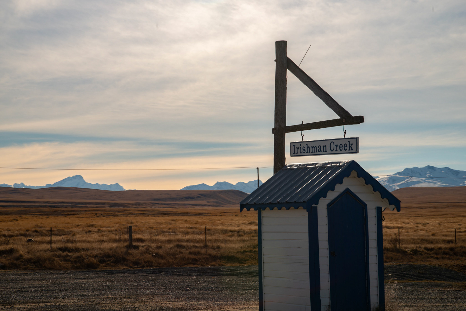 Irishman Creek, Mackenzie Country New Zealand