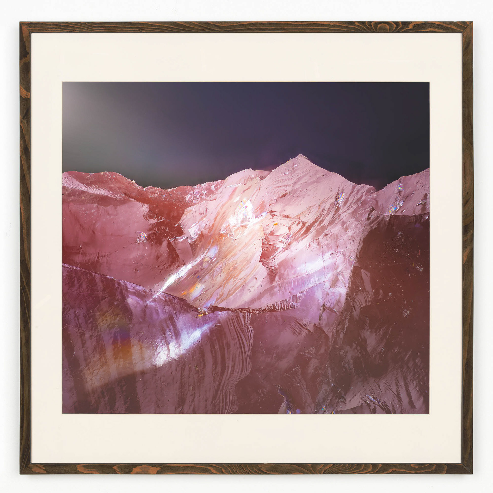 Rose Quartz No.2 23 x 25.5 in, Giclée print, Hahnemühle Photo Rag Edition of 3