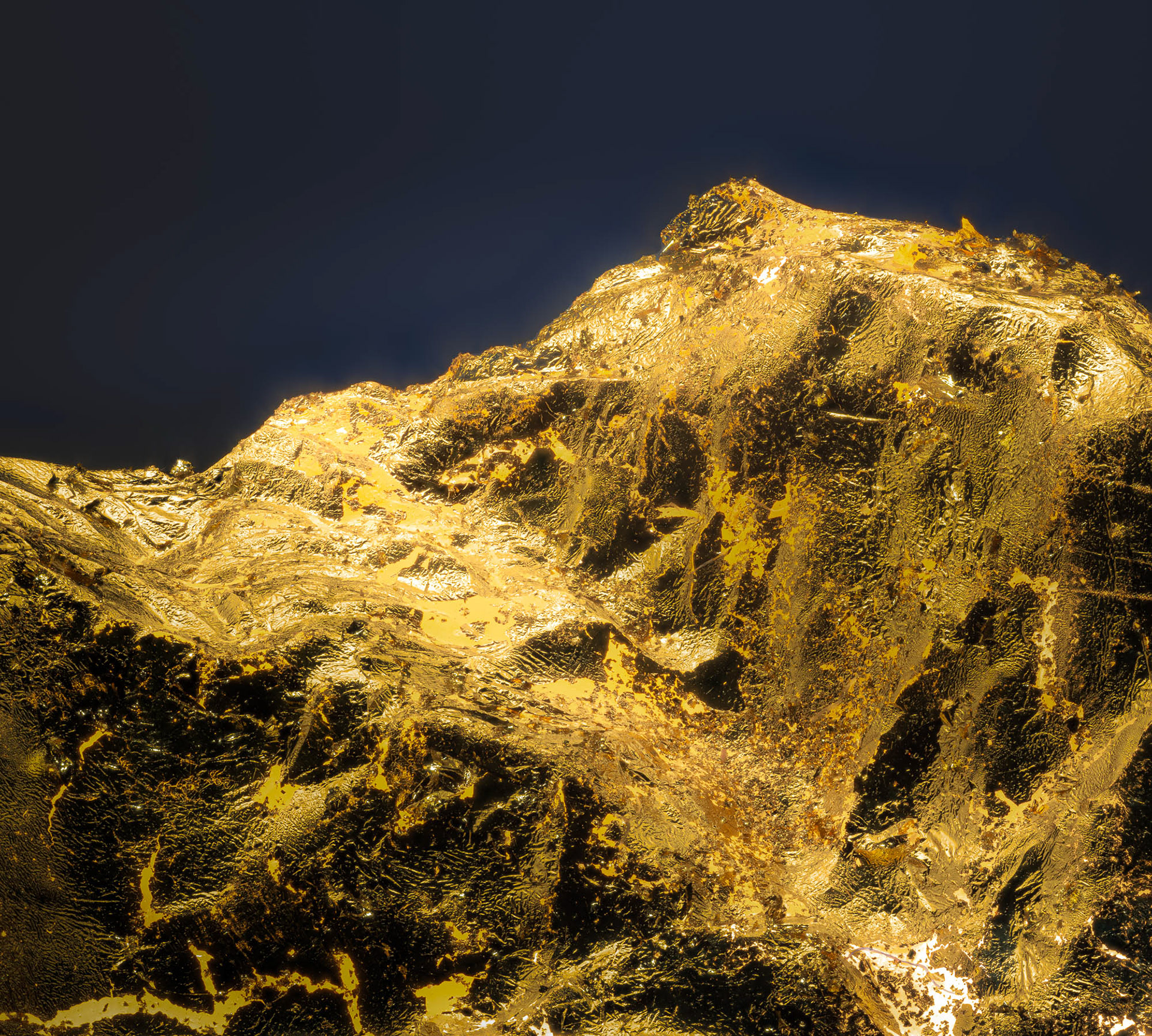 Gilded Landscape I