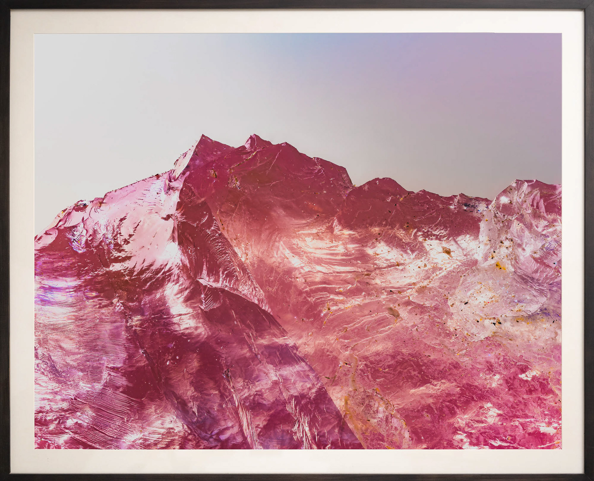 Rose Quartz No.1 35 x 45 in, Giclée print, Hahnemühle Photo Rag Edition of 3