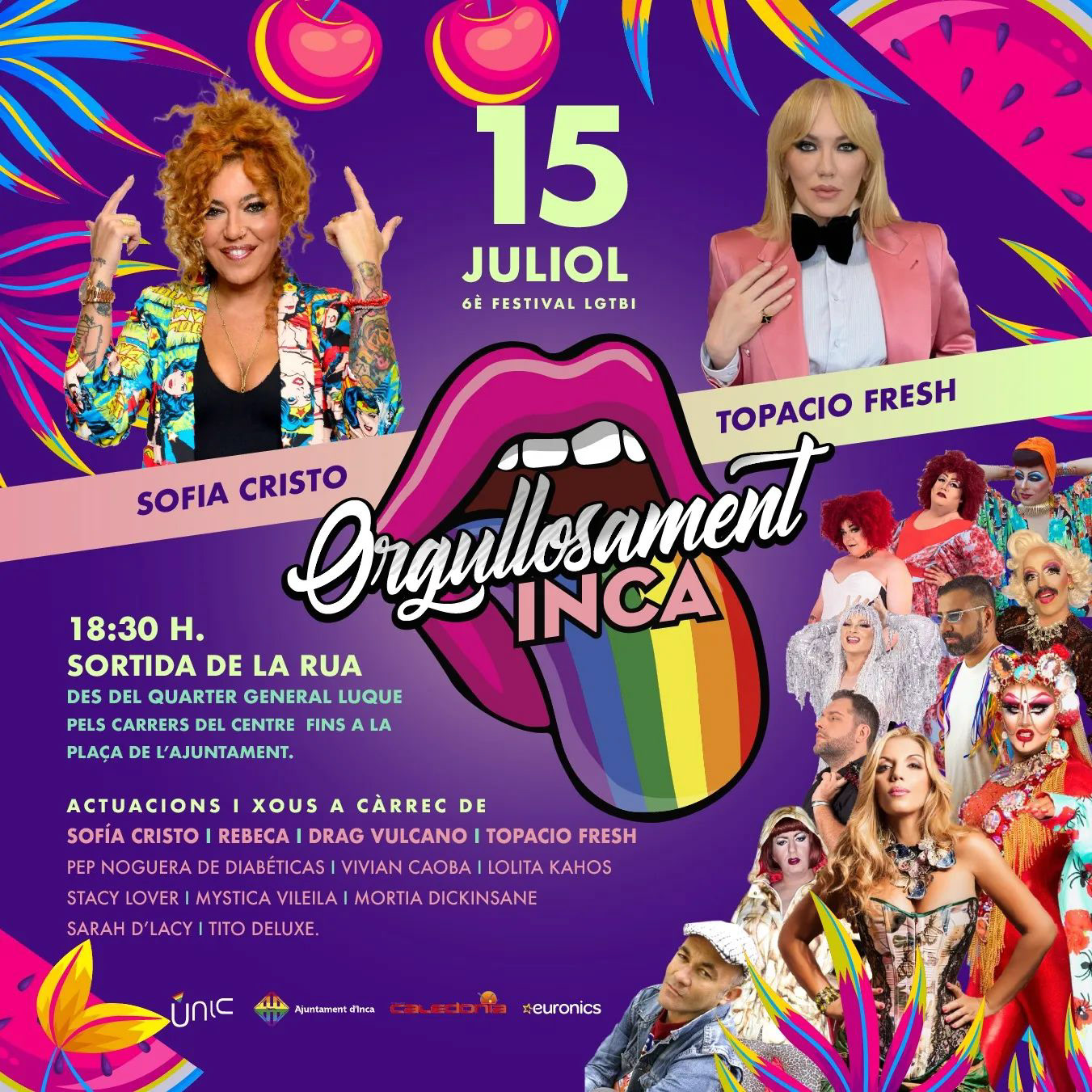 CARTELL ORGULLOSAMENT INCA 2022