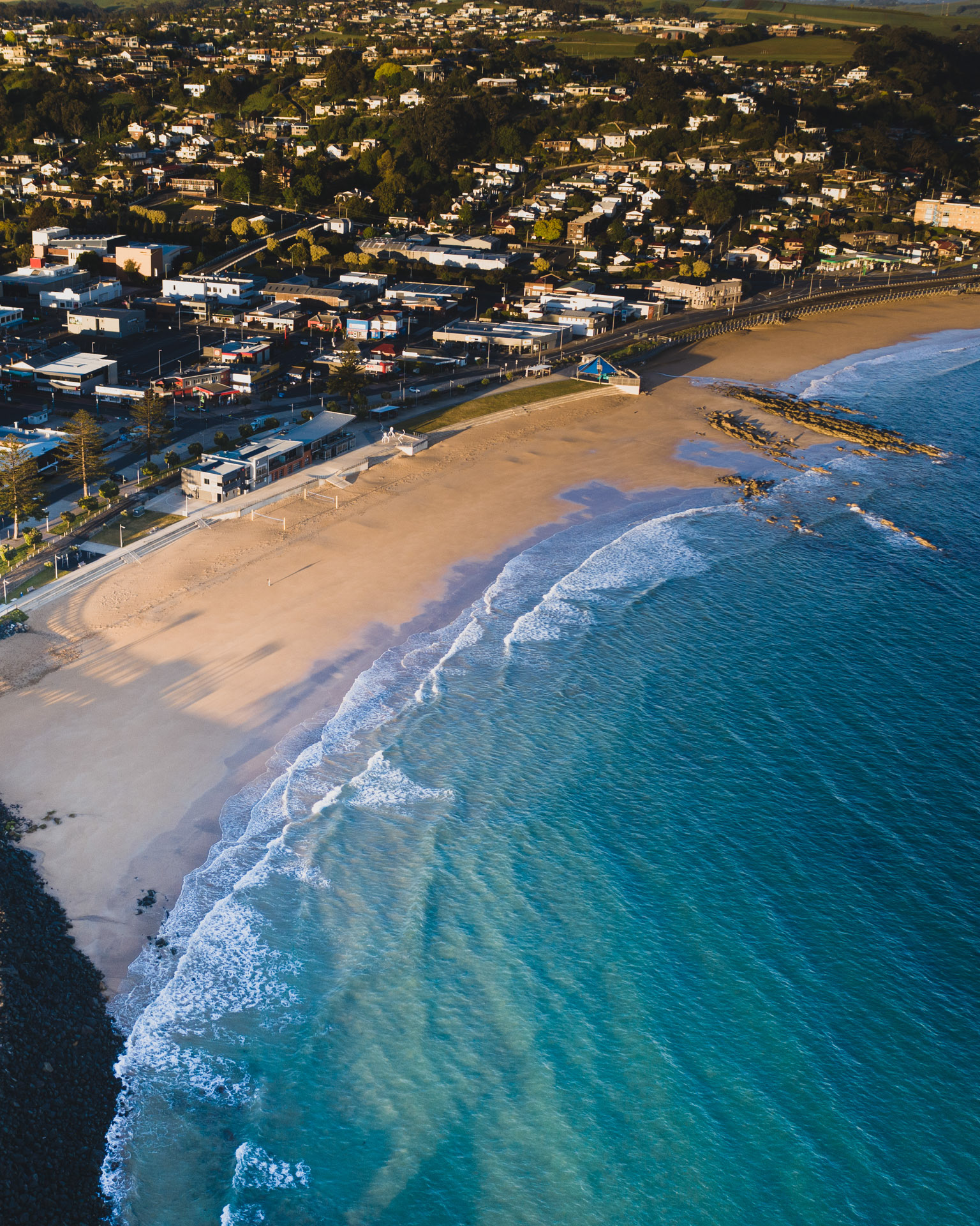 Burnie Beach (also on a billboard)