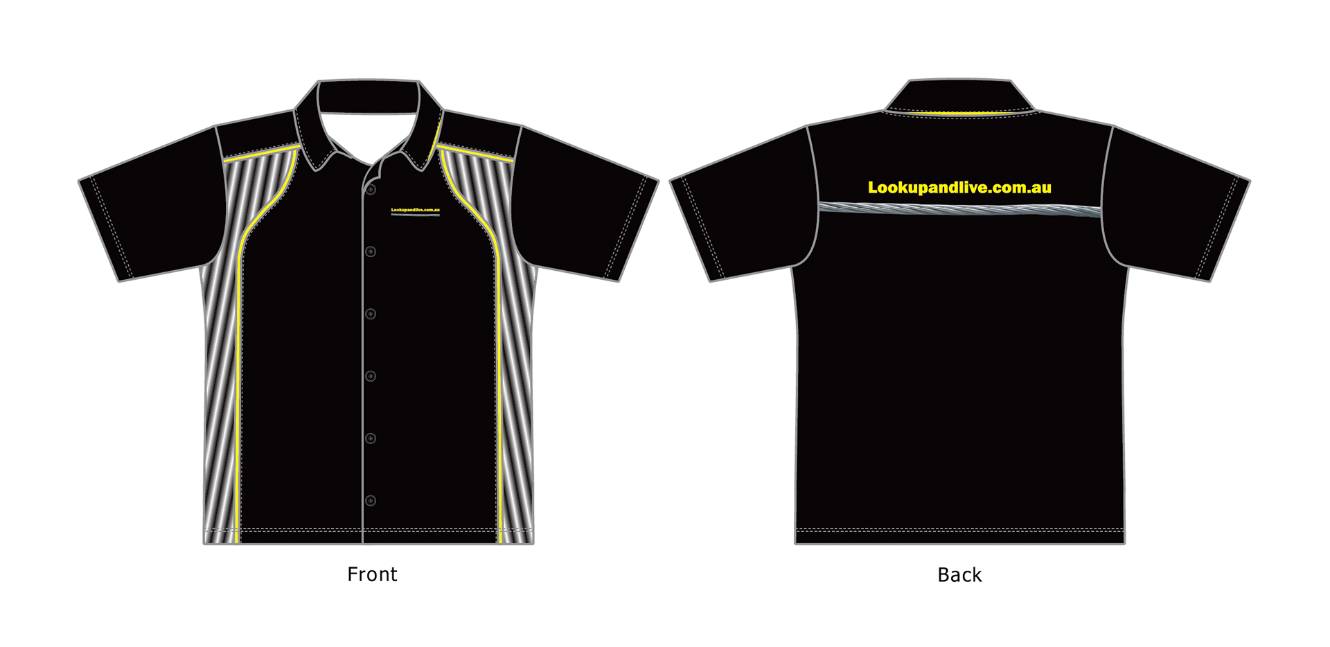 Ergon Energy shirts for Look Up and Live