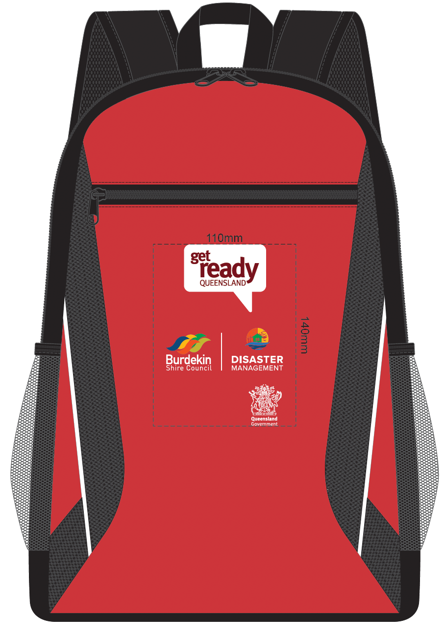 Burdekin Council backpack