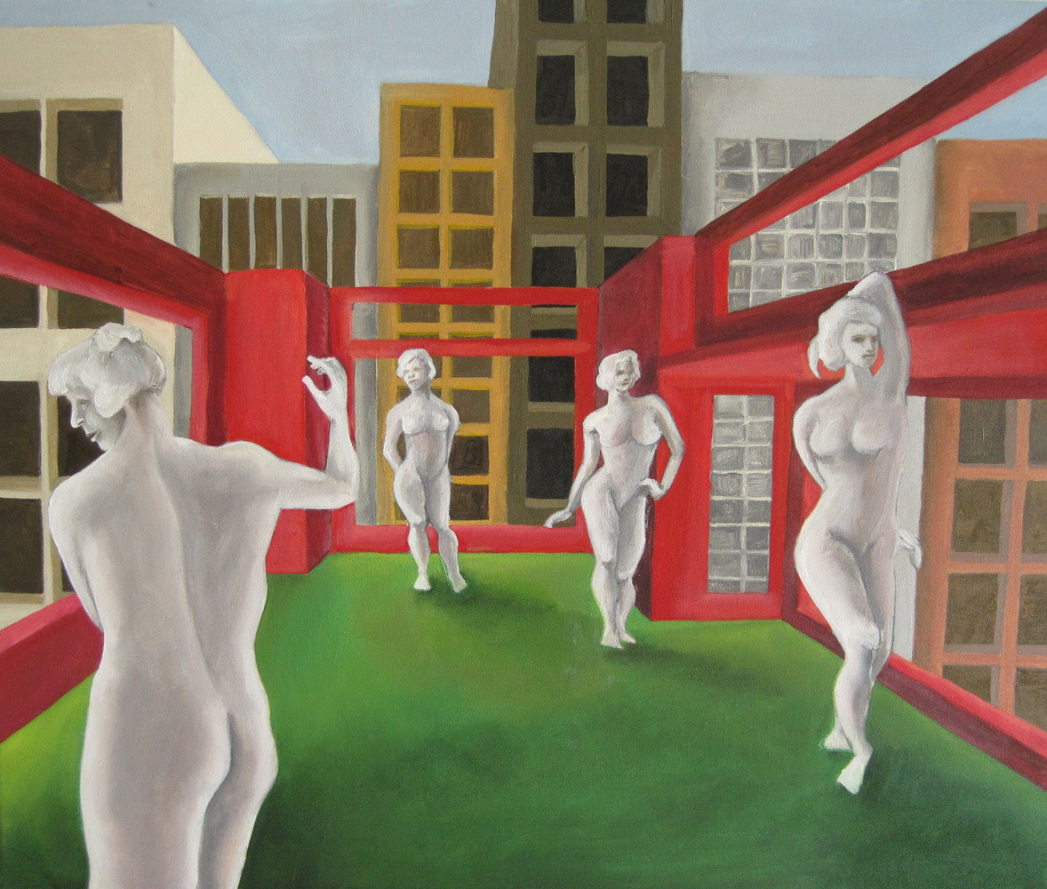 Interior Landscape 3, Oil on Canvas, 18 x 24", 2010