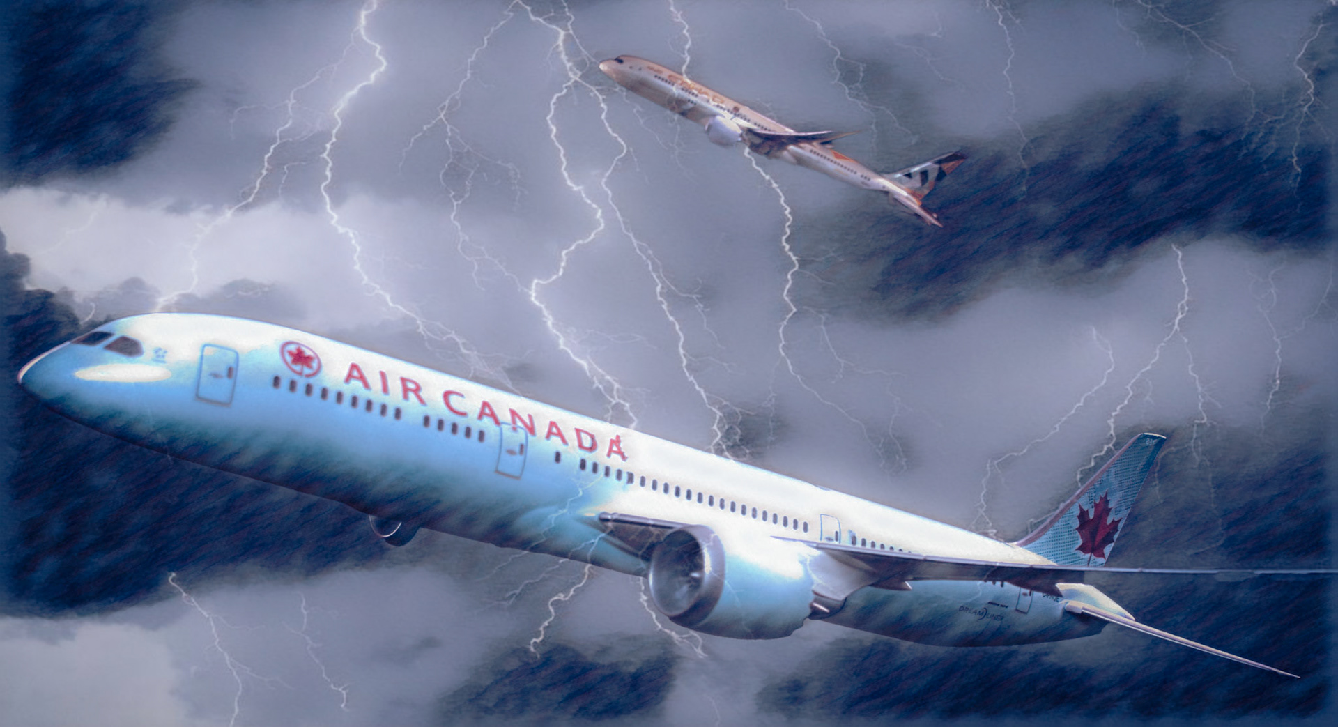 Fright at 30 000 feet