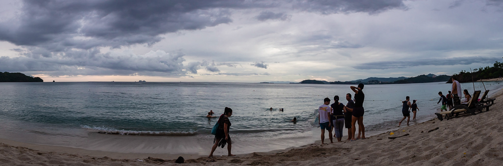 End of the day Costa ricca