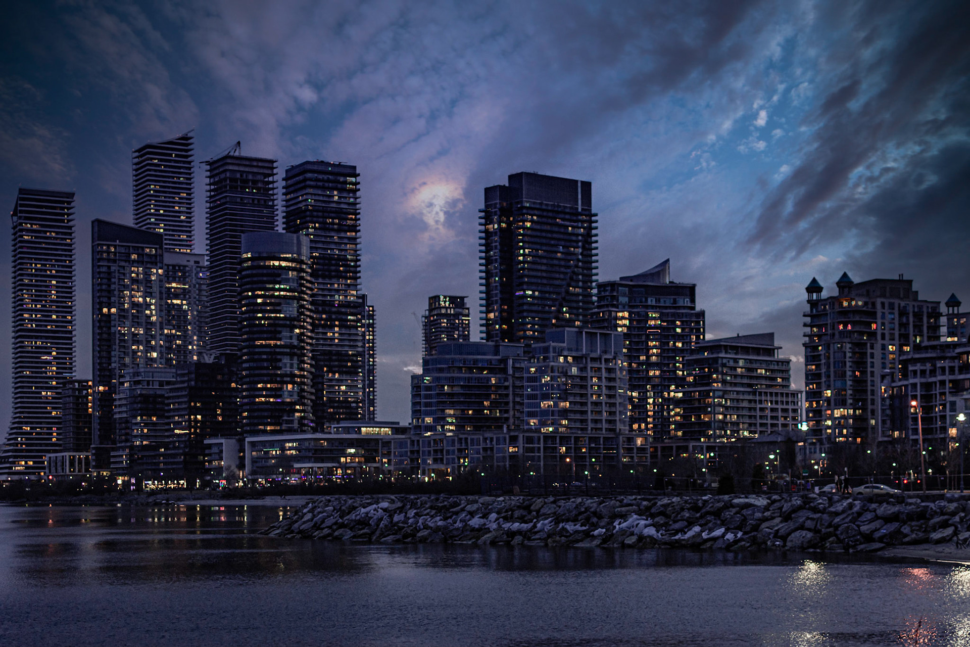 City at night