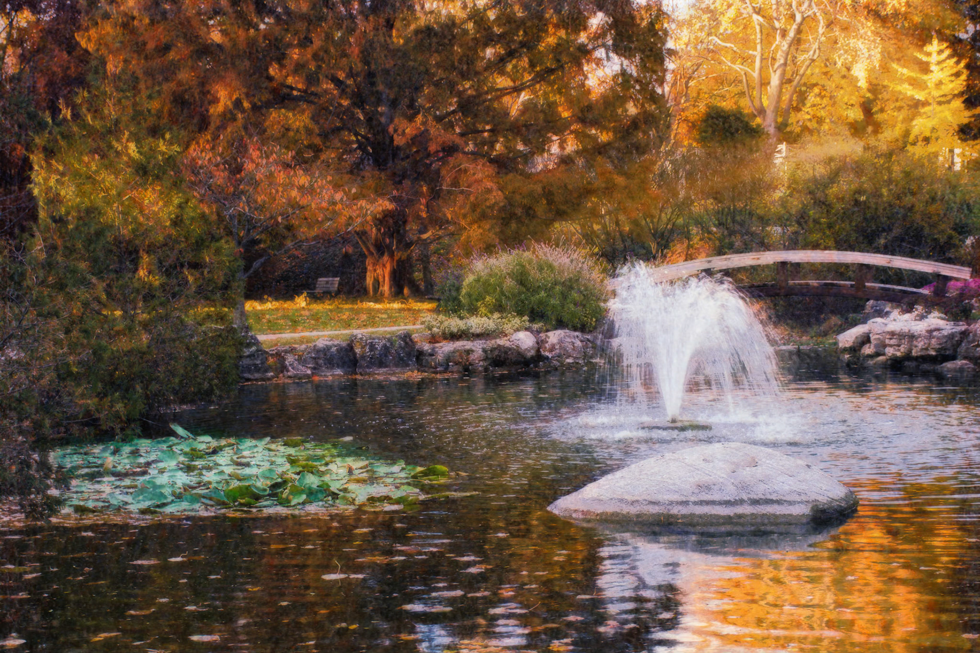 Impressionist Fountain