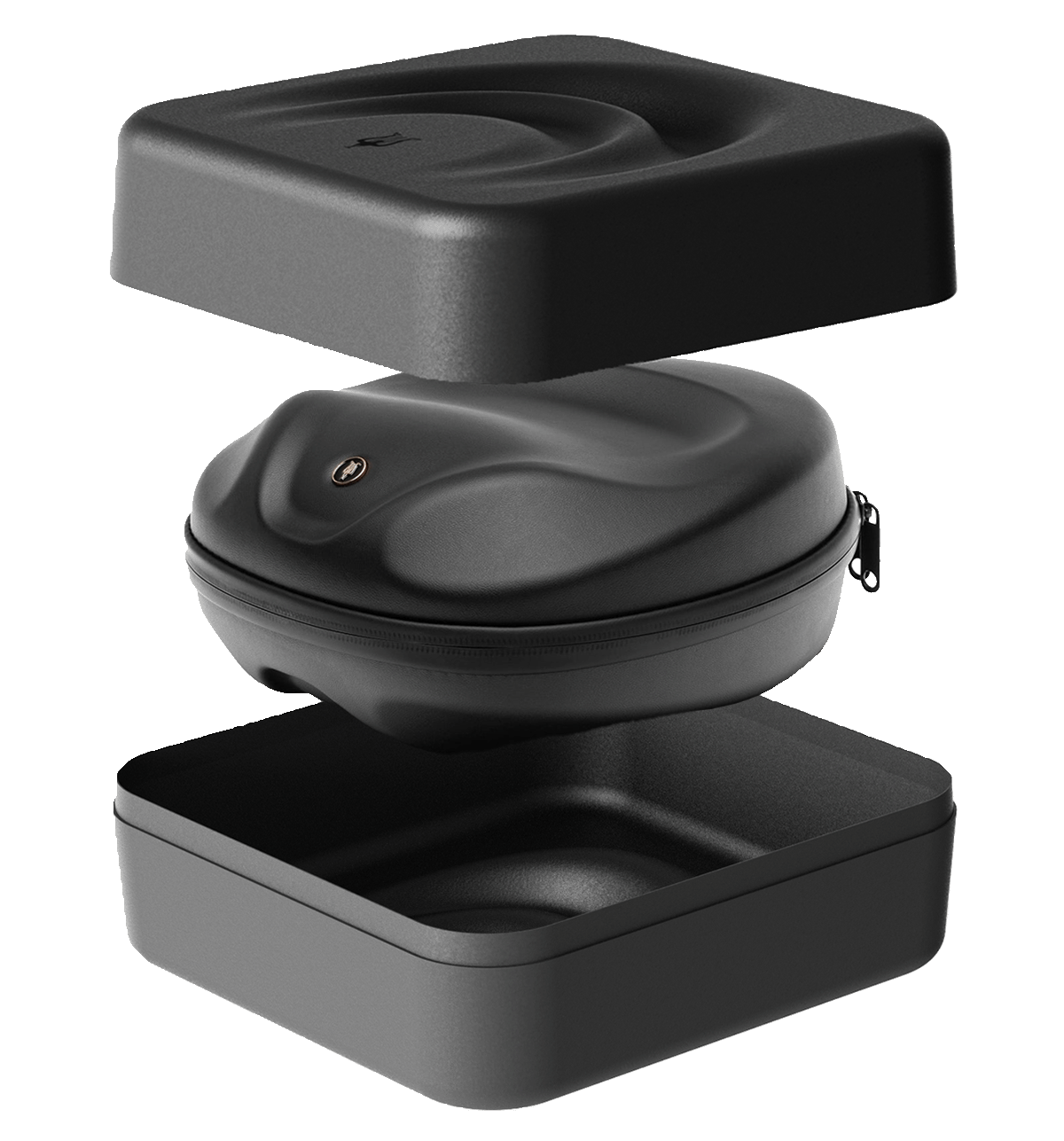 Exploded view of pulp box and pouch