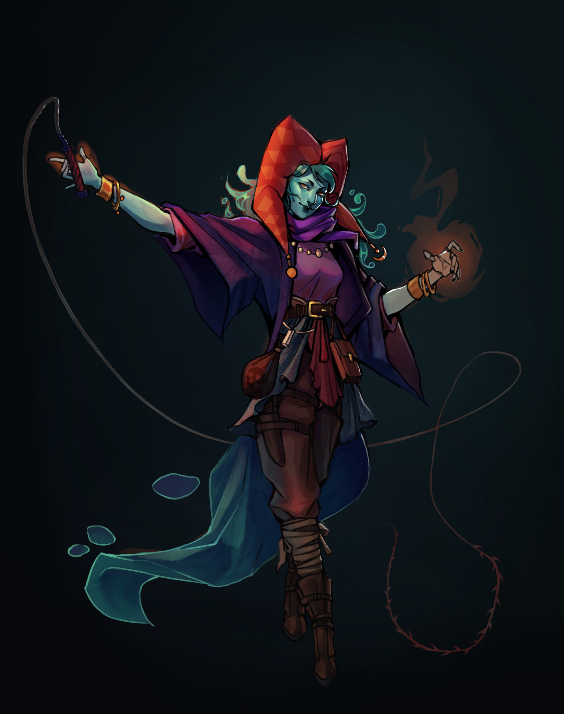Orchid, Dungeon’s and Dragons Personal Commission