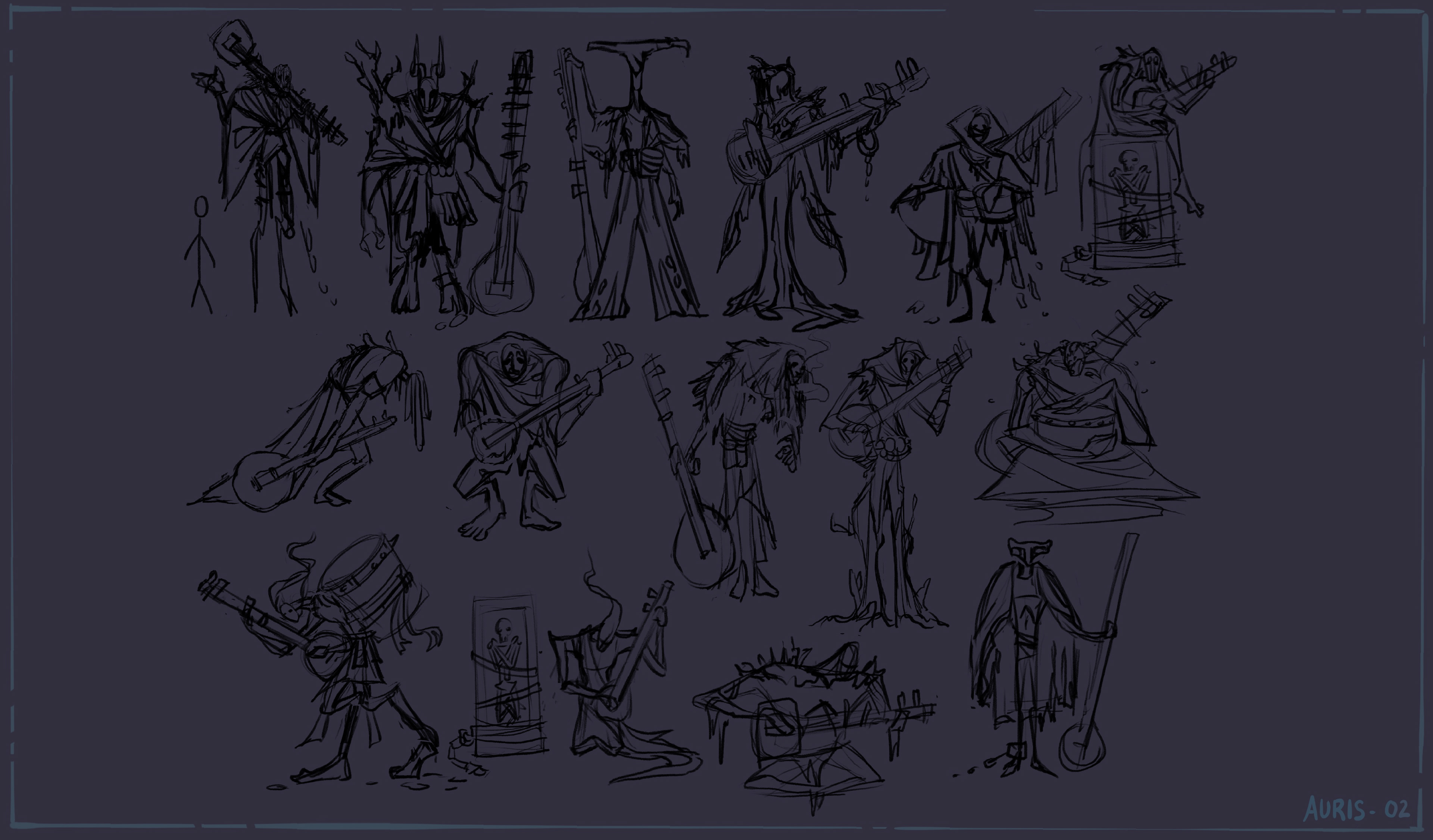 Auris Concept Character Development