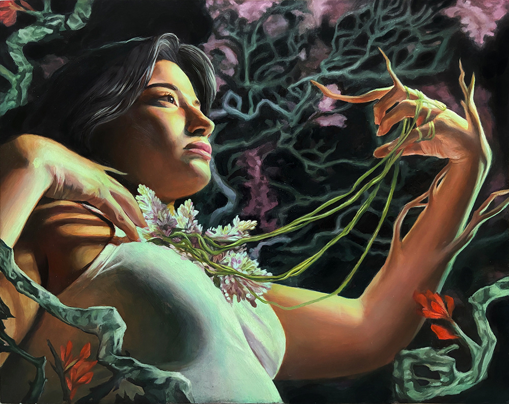 Becoming, 16 x 20, Oil
