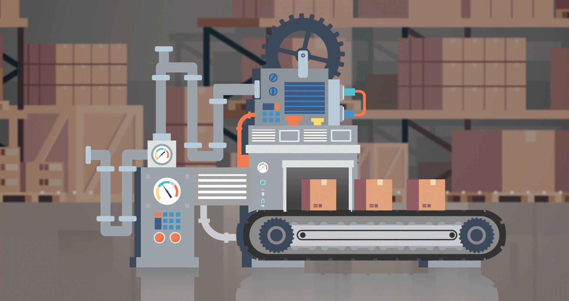 Animated graphic used as hotspot background