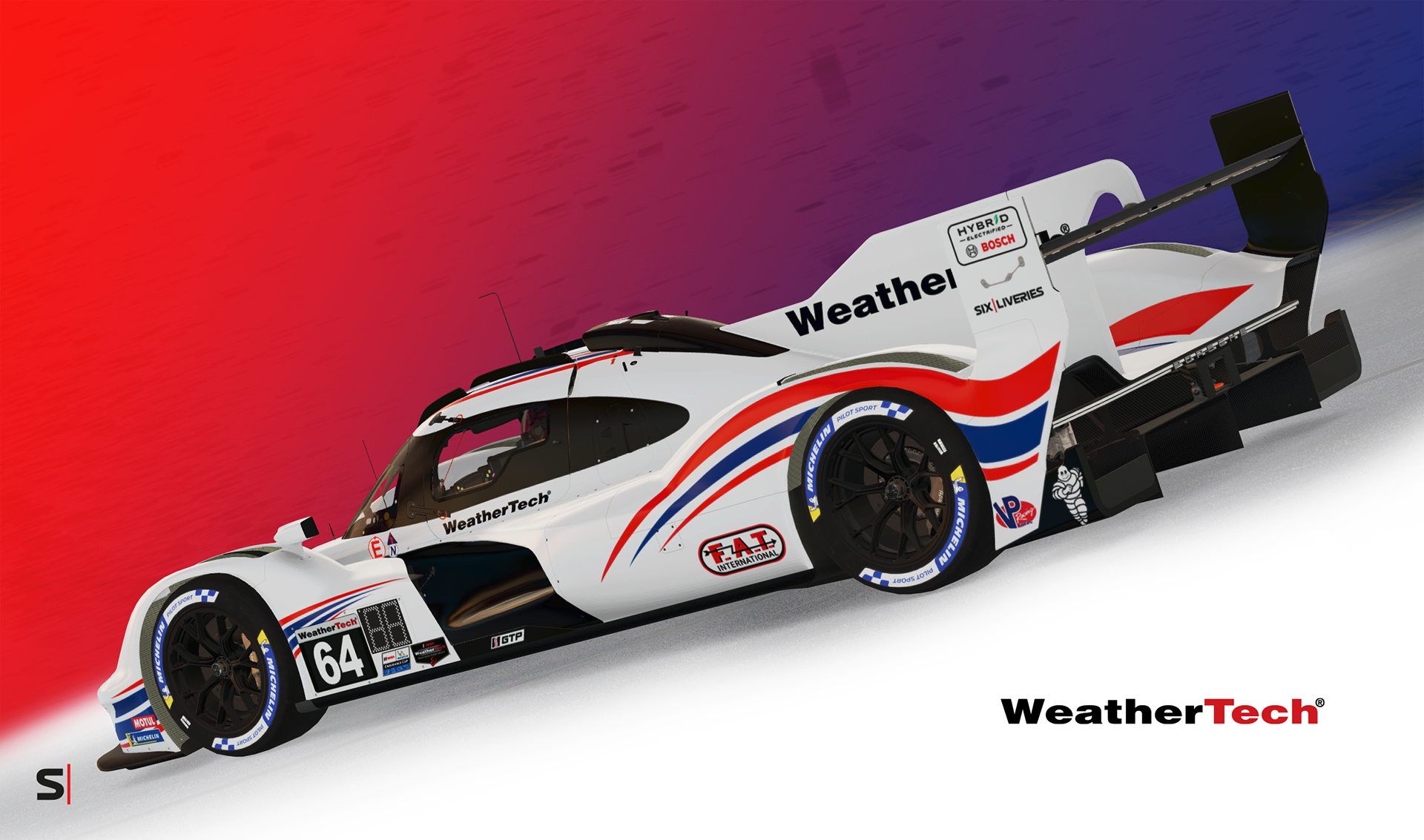Porsche 963 GTP - Weathertech / Proton