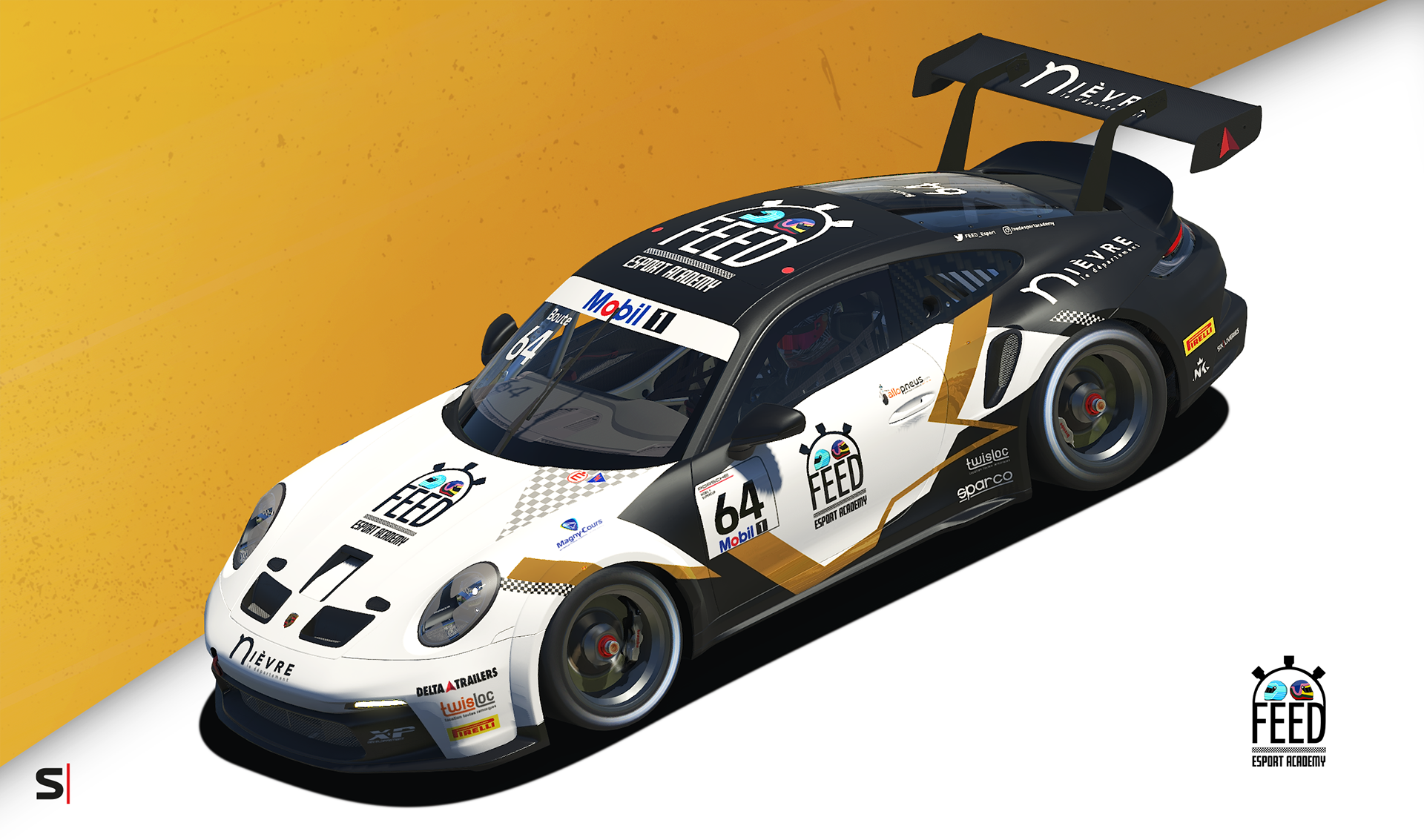 Porsche 911 Cup (992) - Feed racing academy