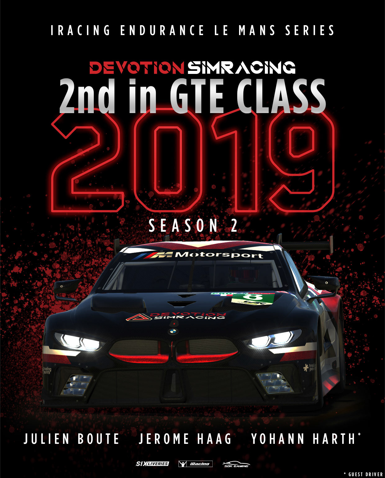 iRacing Endurance Le Mans Series - Devotion Simracing - Saison 2