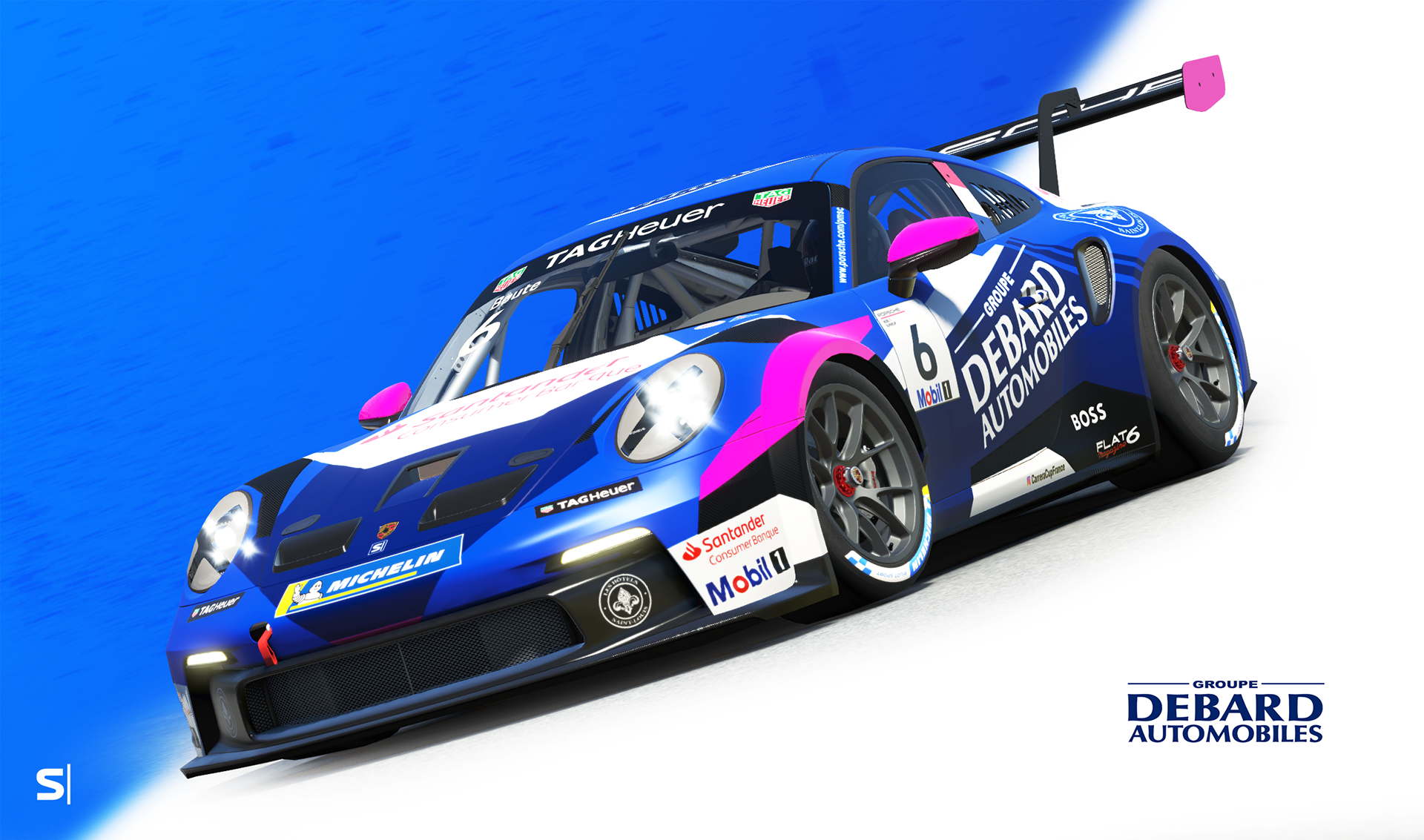 Porsche 911 Cup 992 - Debard Automobile by Racetivity