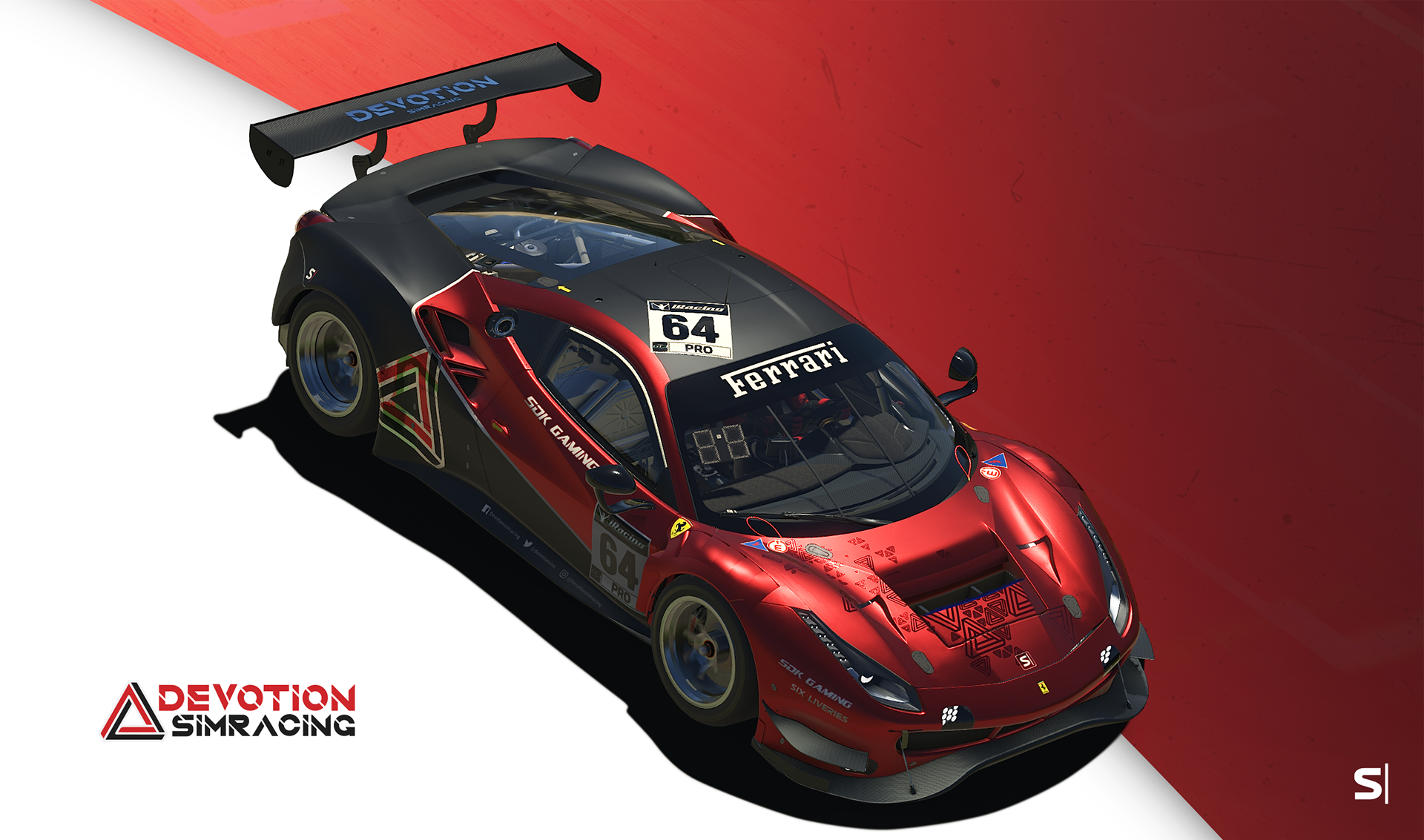 Ferrari 488 GT3 Evo - Devotion Simracing