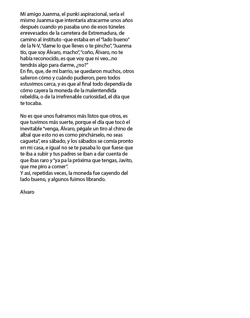 Testimonio de Alvaro