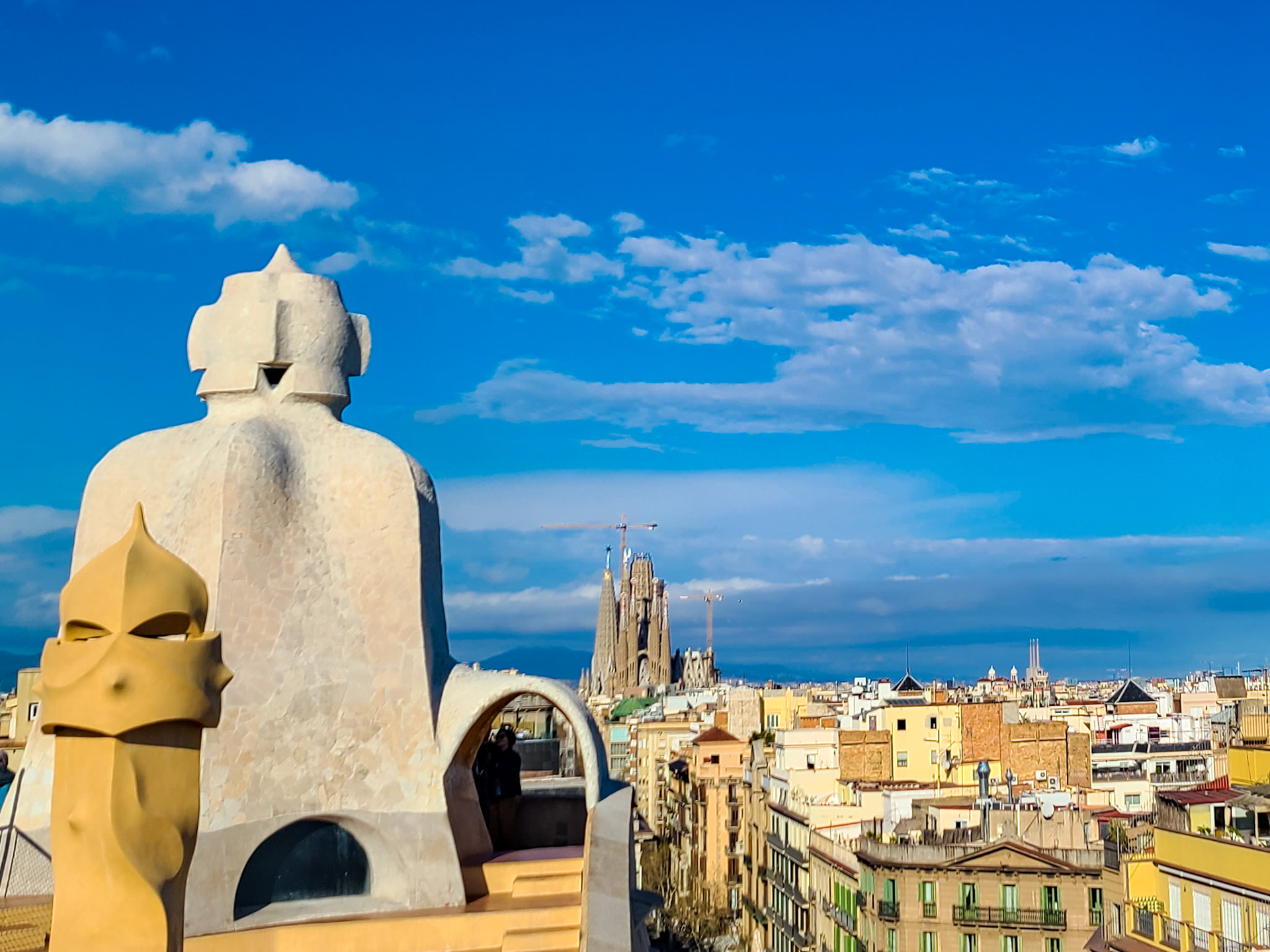 Sagrada Família in the distance