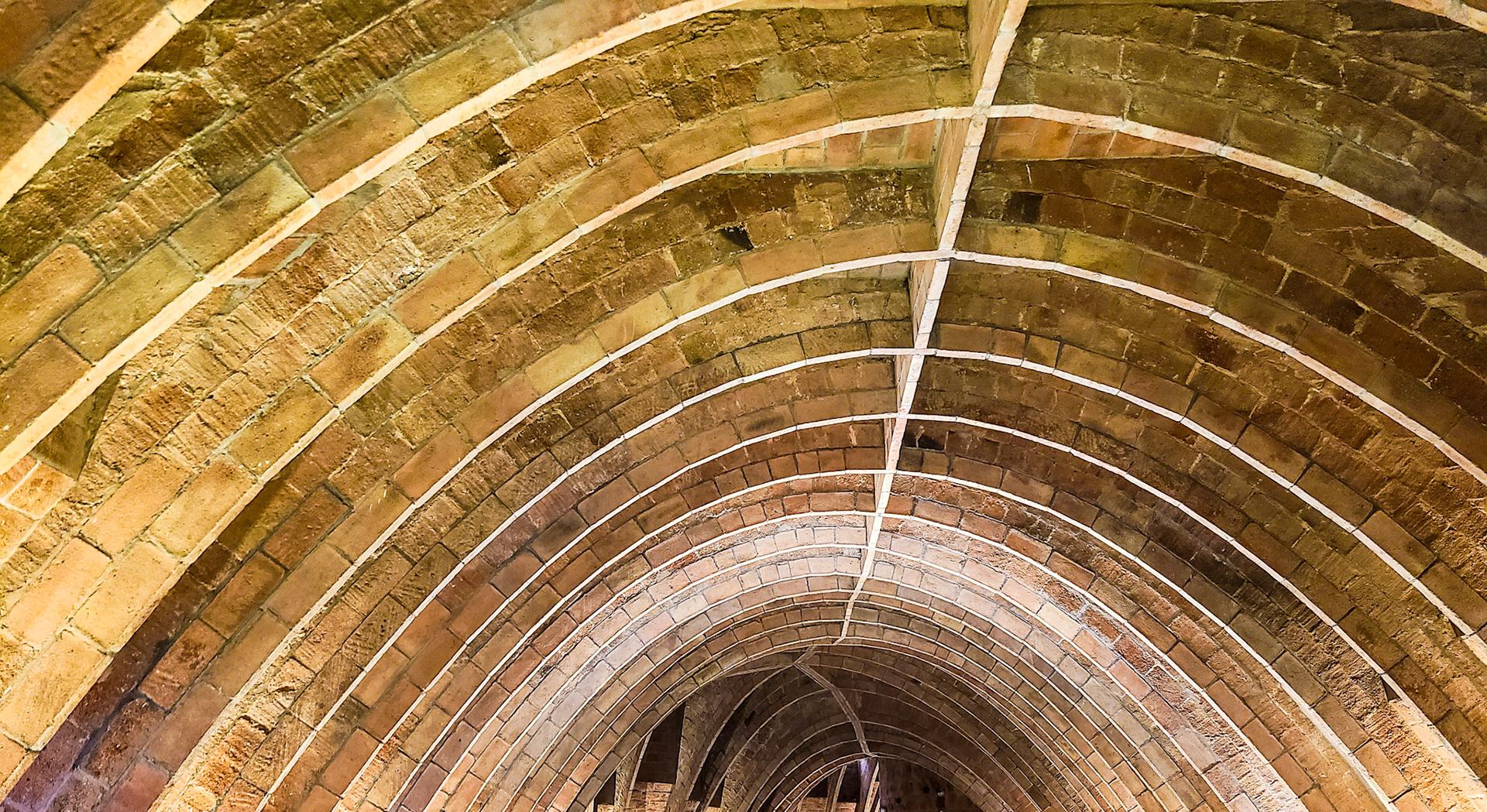 Attic interior of the Casa Mila