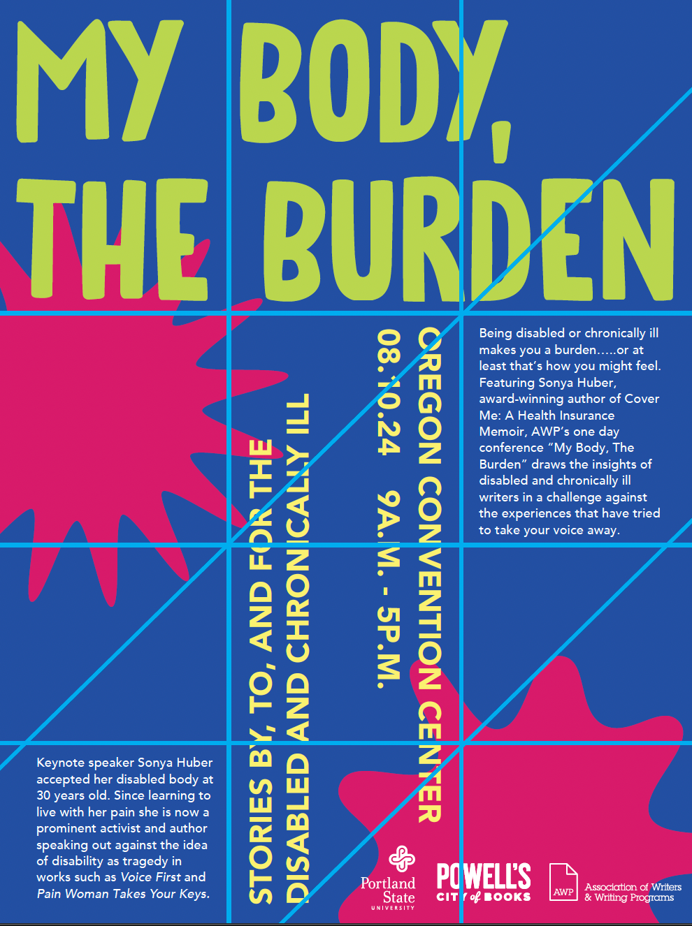 Final refined grid system on poster
