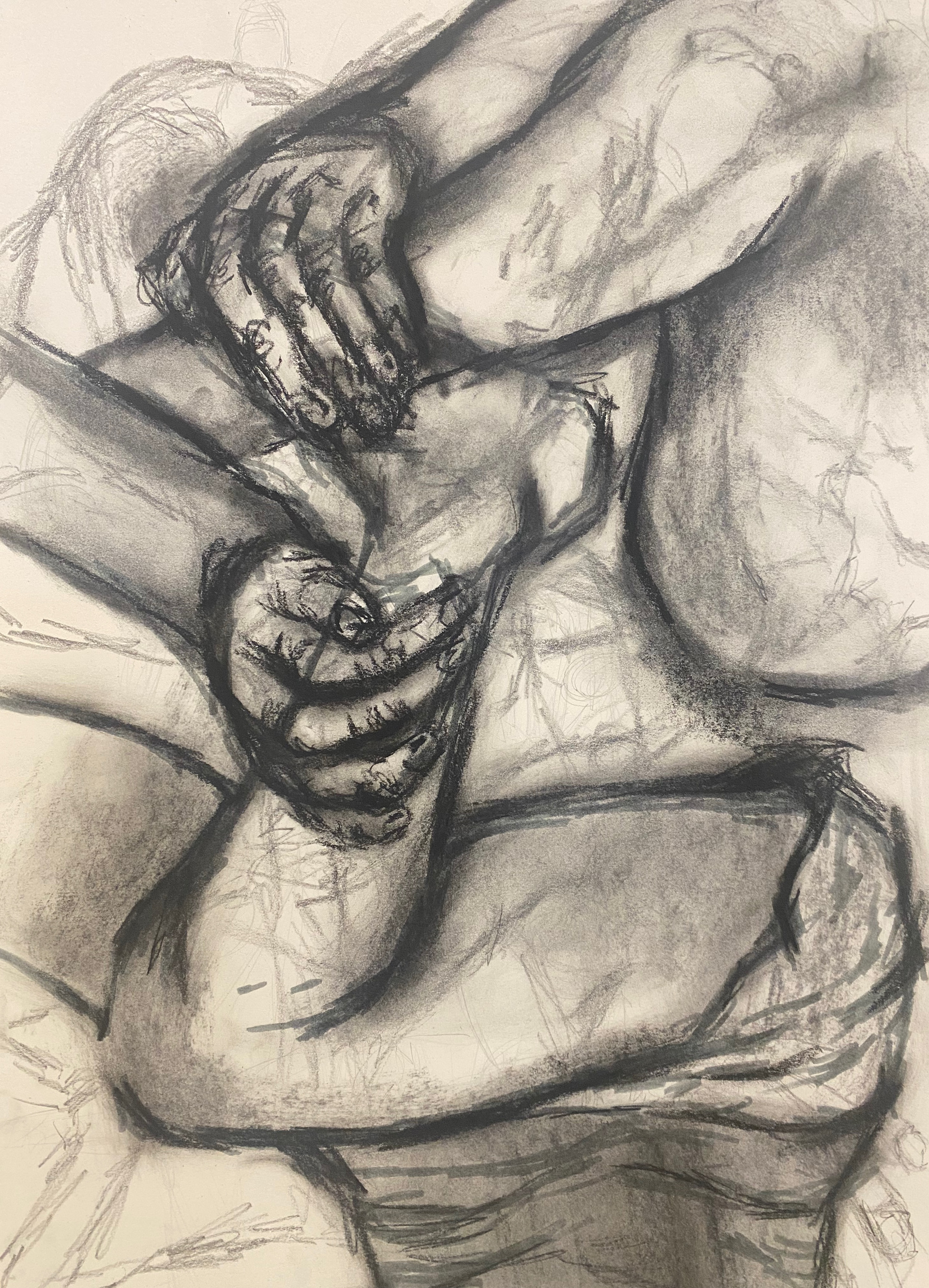 Charcoal on Paper - 18" x 24" (2022)